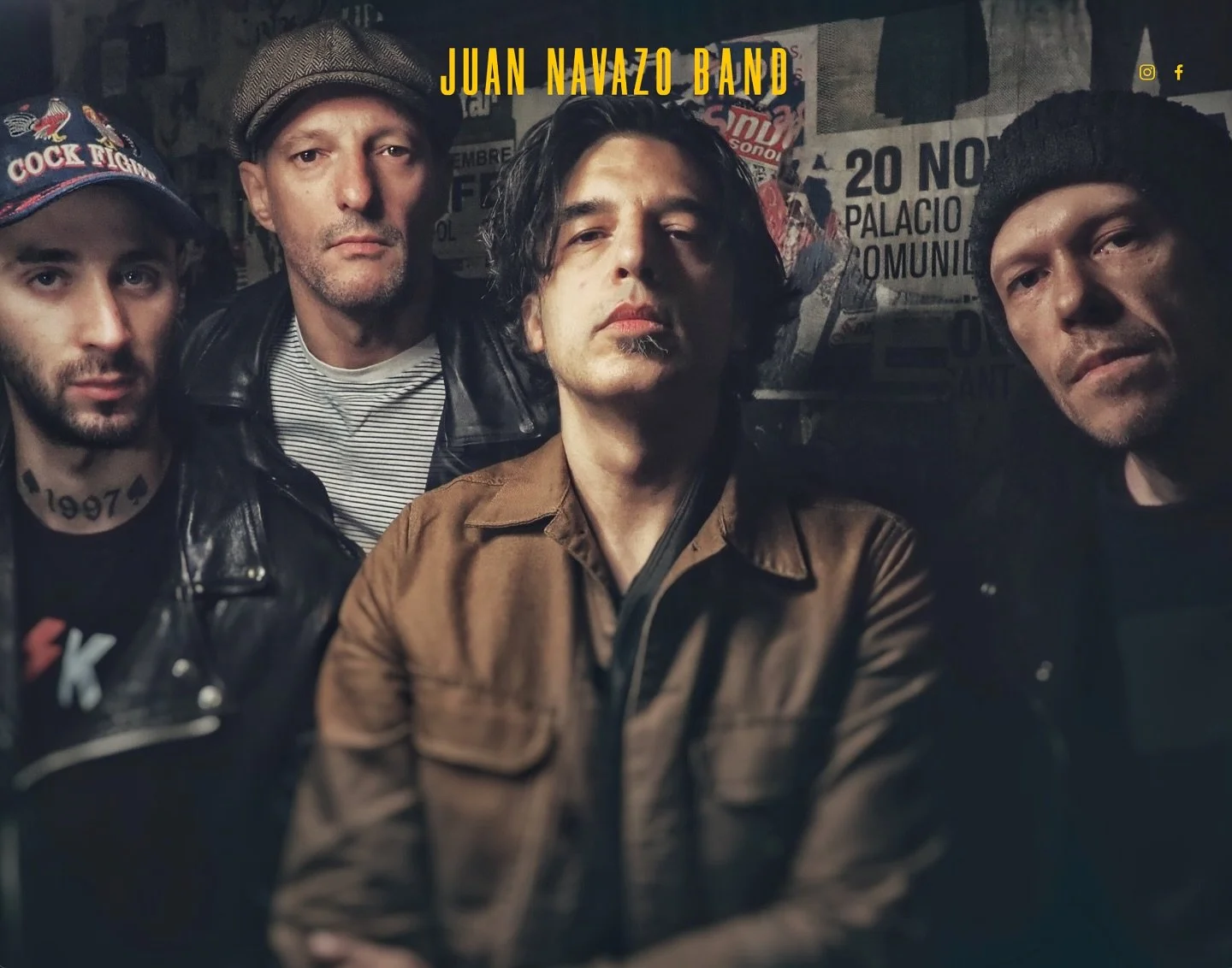 &iexcl;Ya tenemos p&aacute;gina web! Donde podr&eacute;is encontrar nuestros v&iacute;deos, fotos, fechas de conciertos y quiz&aacute;s dentro de poco algunas cosas m&aacute;s muy interesantes
 🙌🏽www.juannavazoband.com