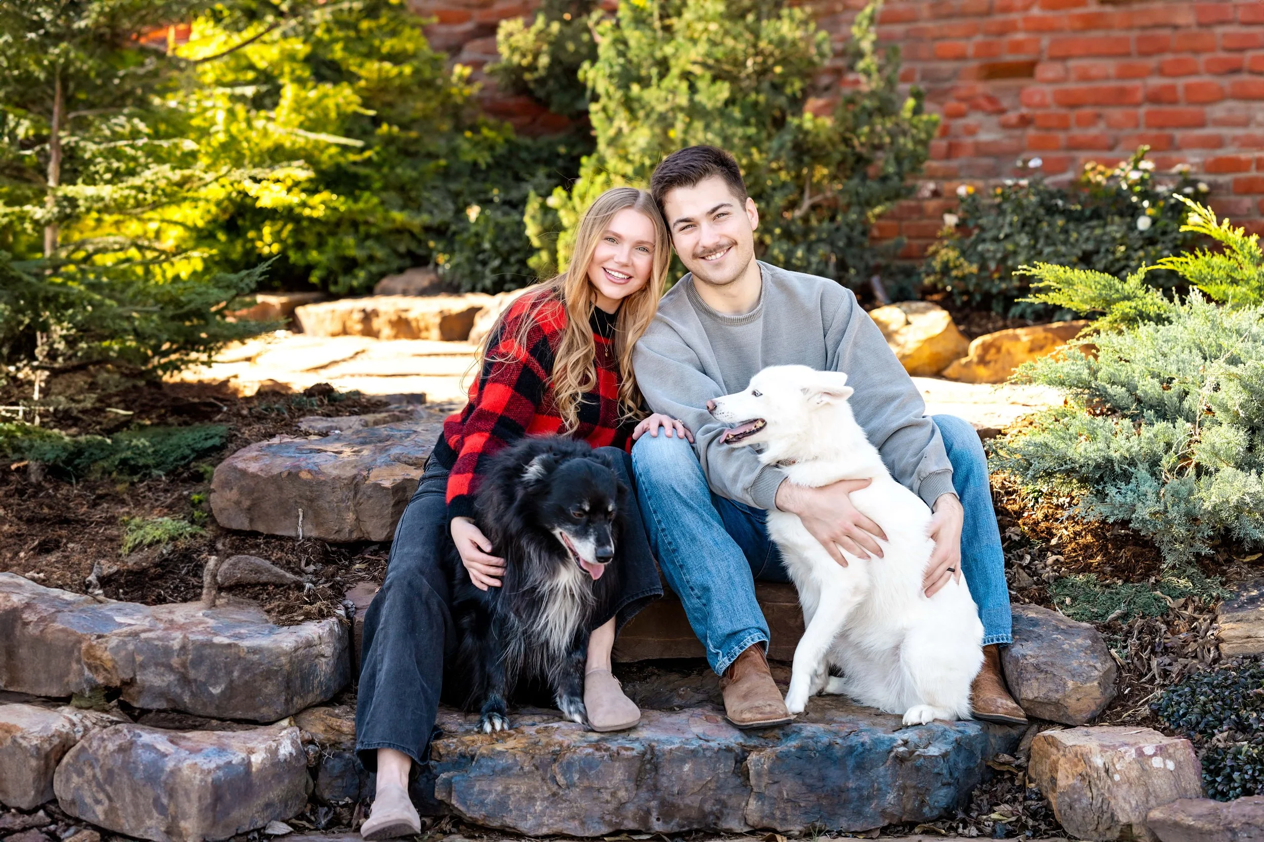 My wife and I have a Siberian Husky named Lumi, and an Australian Shepherd named Kash.