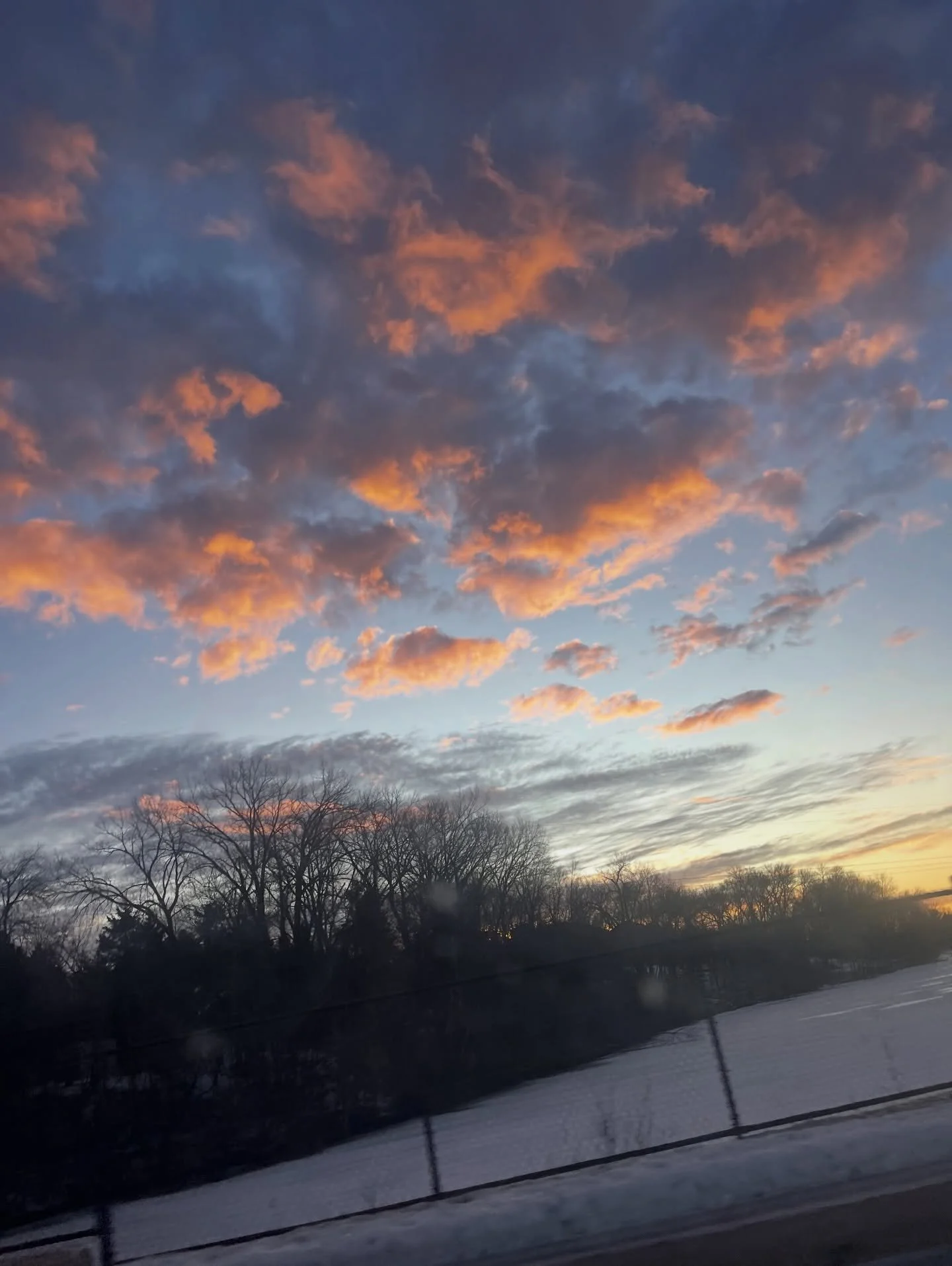 This morning&rsquo;s sunrise feels heavy.
Beautiful&hellip; and full of sorrow for all the families who are missing someone this morning.

My heart is broken for Minnesota. For families living in fear, for people taken from their homes, for the pain 