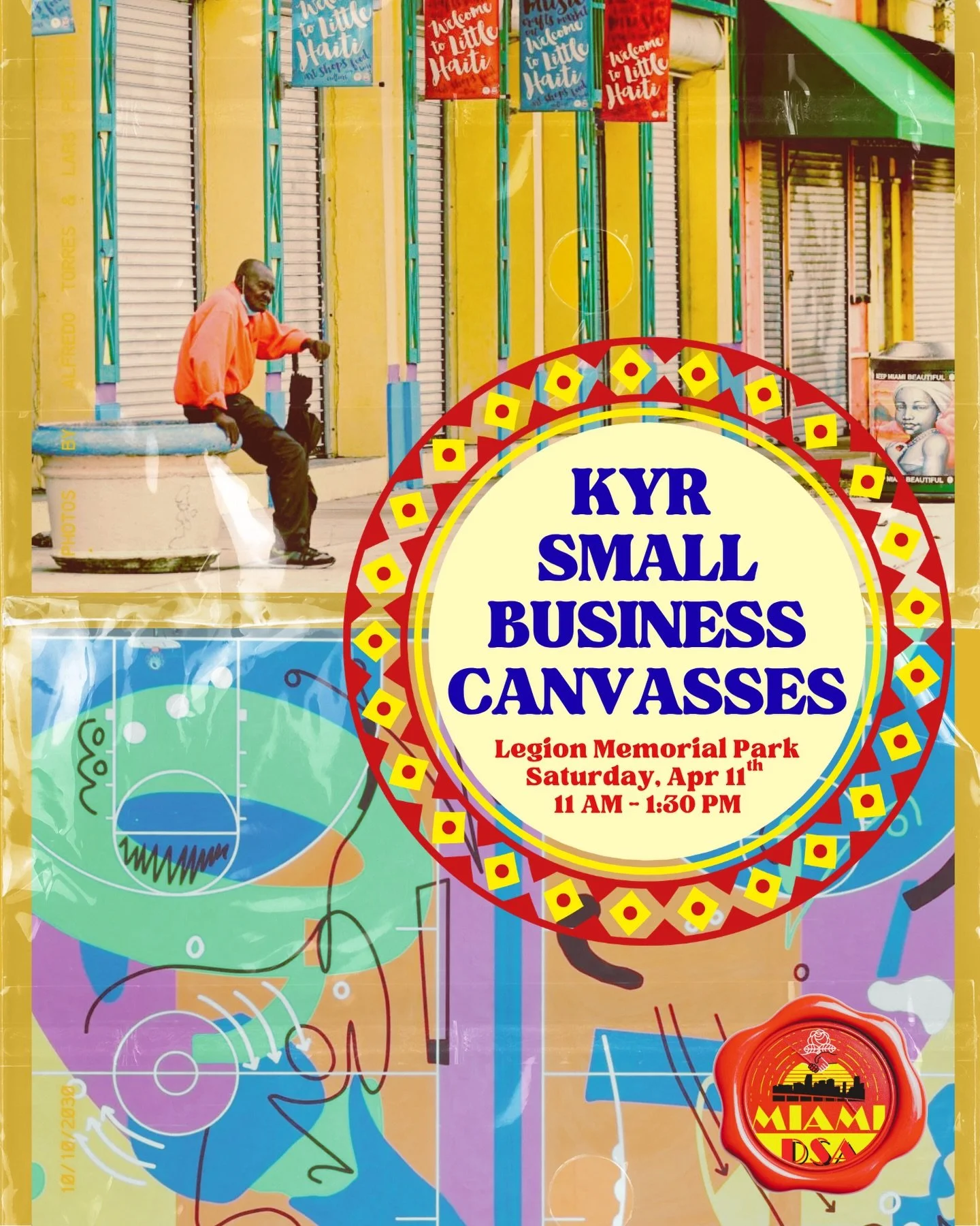 Miami DSA will be canvassing small businesses in the area of Little Haiti to provide vital resources and information to protect immigrant workers and our communities against ICE as part of our &ldquo;ICE Out of Miami!&rdquo; campaign. 

Please RSVP u