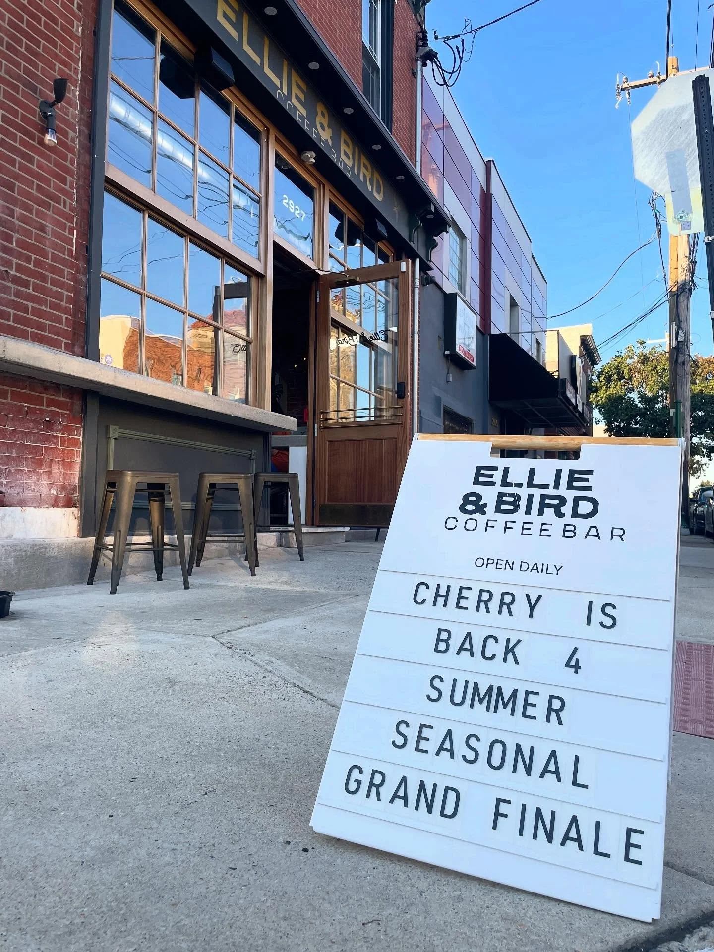 We're in our final days of summer so we're bringing it back, CHERRY 🍒!! 

It's our summer seasonal finale! We'll be serving Blueberry, Coconut, and Cherry Vanilla till we run out. 

#cherryvanilla #phillycoffee #phillyeats #supportlocal #visitphilly