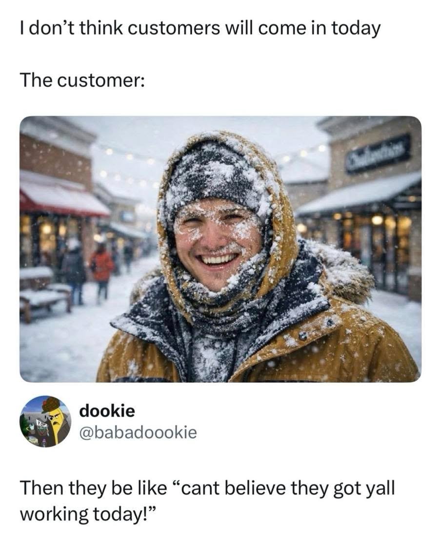 ☕☃Sunday and Monday hours TBD - Stay tuned! ☕☃