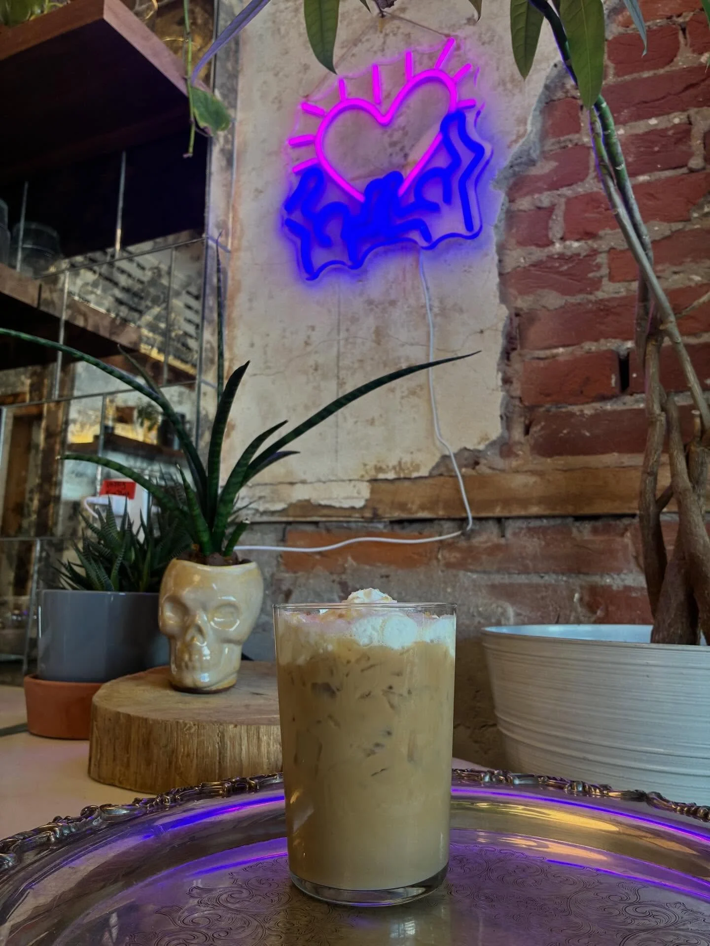 Brown Sugar Maple Latte to hold us over till the Valentines menu drops. 🩷 💖 💘