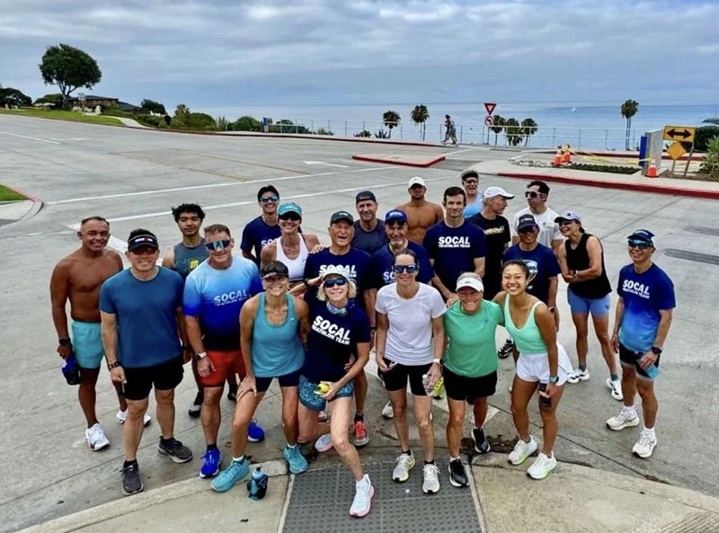 Irvine Orange County Triathlon Team Running in Newport Beach, June 2026