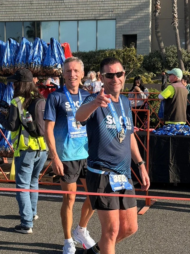 Irvine Orange County Triathlon Team at Surf City Mark and Mitch, Feb 2026