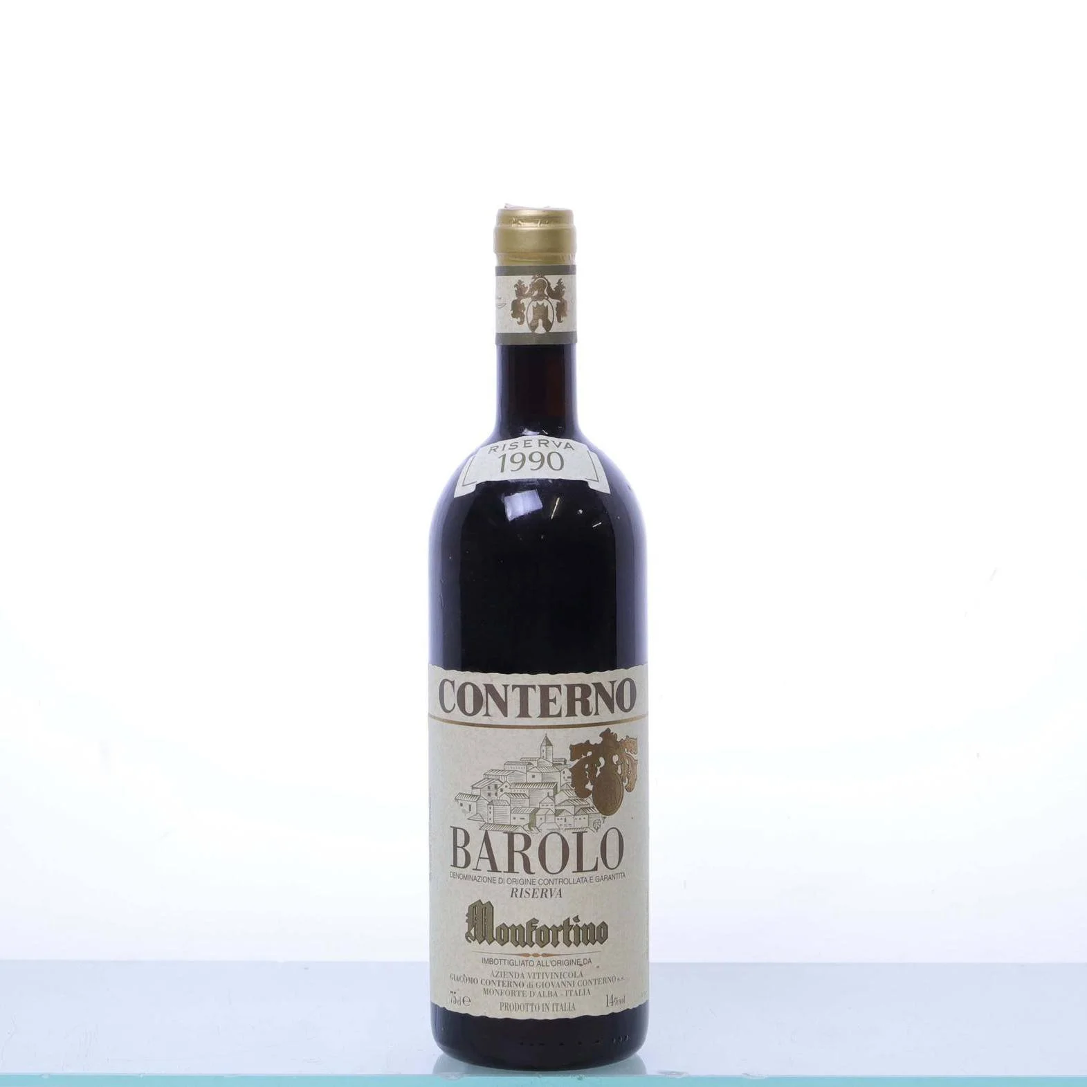 𝟏𝟗𝟗𝟎 𝐂𝐨𝐧𝐭𝐞𝐫𝐧𝐨 𝐆𝐢𝐚𝐜𝐨𝐦𝐨 𝐁𝐚𝐫𝐨𝐥𝐨 𝐑𝐢𝐬𝐞𝐫𝐯𝐚 𝐌𝐨𝐧𝐟𝐨𝐫𝐭𝐢𝐧𝐨 - A wine that is only made in the finest years. Aged 7+ years in botti, "these are reference-point bottles for readers who seek to understand the genius of