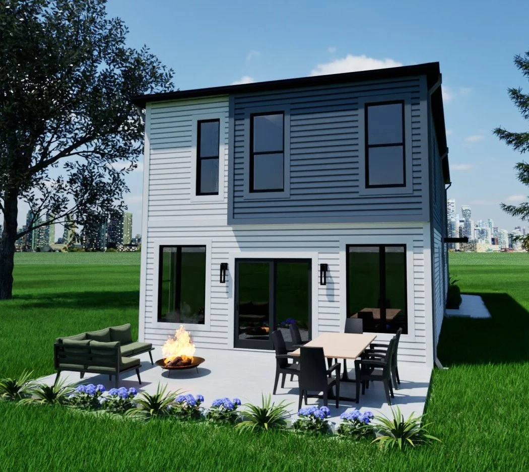 The Modern - Elevation B - Hip Roof