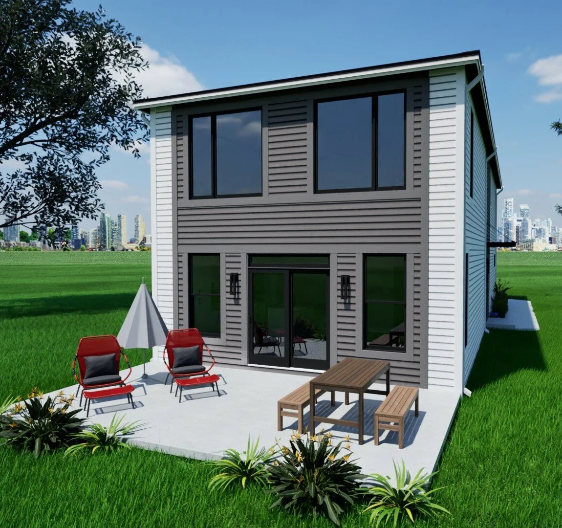 The Edge - Elevation B -Hip Roof