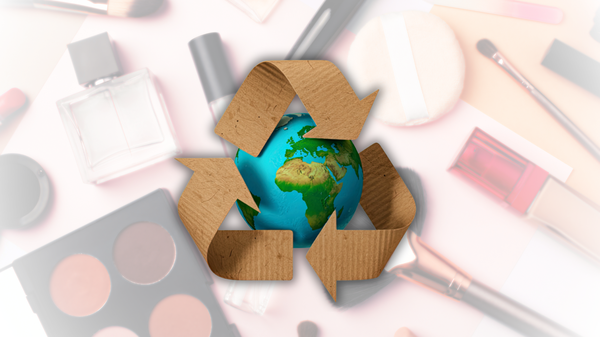 Sustainable beauty products reduce reuse recycle