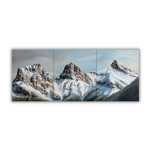 Dreams of You - 30" x 72" triptych
Acrylic on Canvas