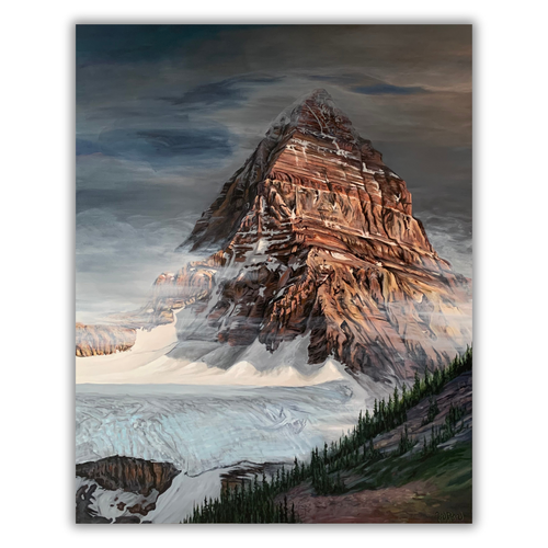 The Matterhorn of the Rockies - 60" x 48"
Acrylic on Canvas