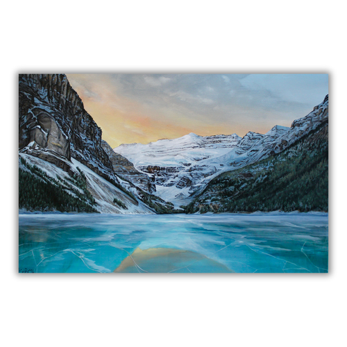 Wild Ice - 24" x 36" 
Mixed-Media on Canvas