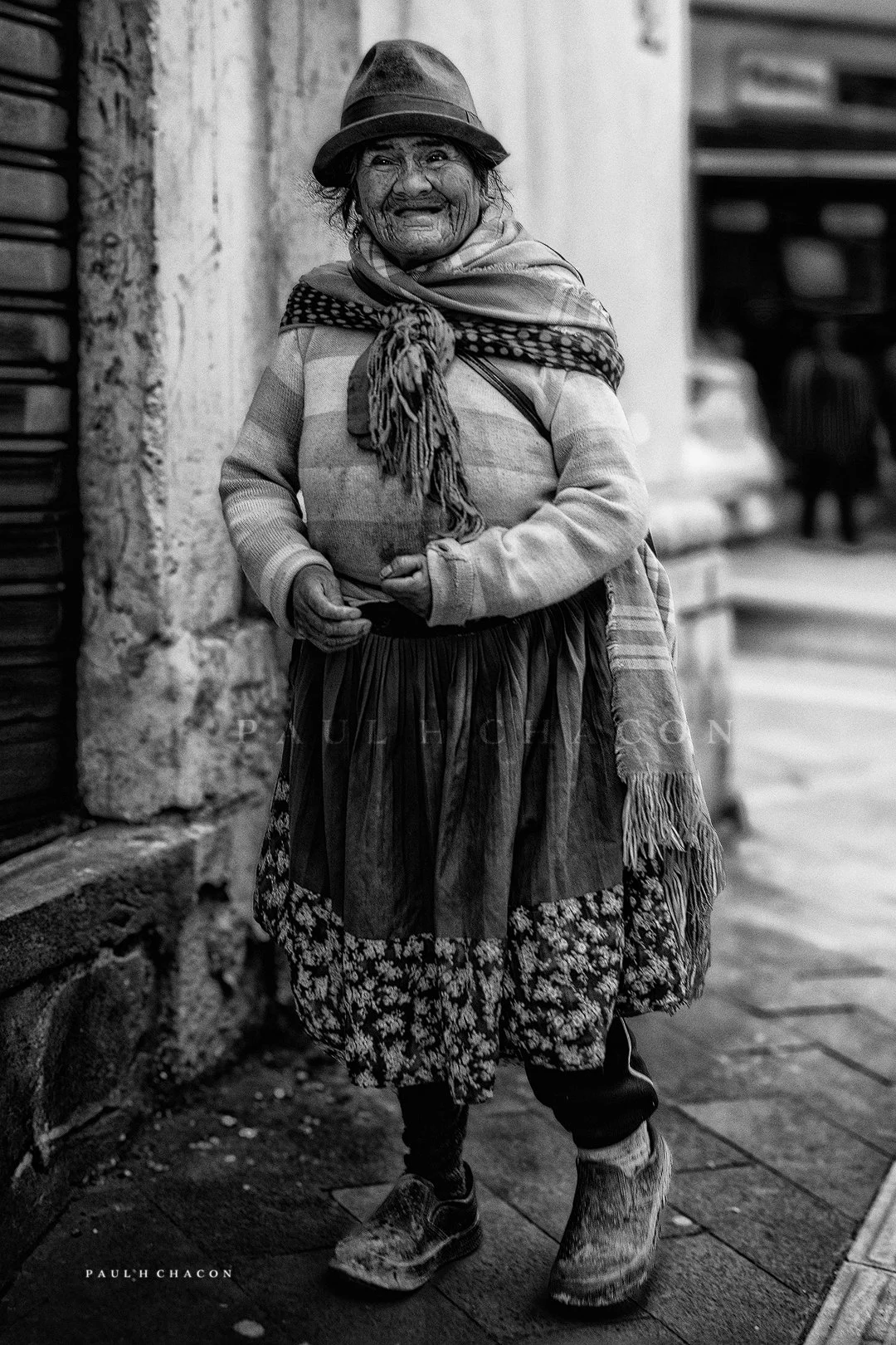 Woman in Cuenca, Ecuador