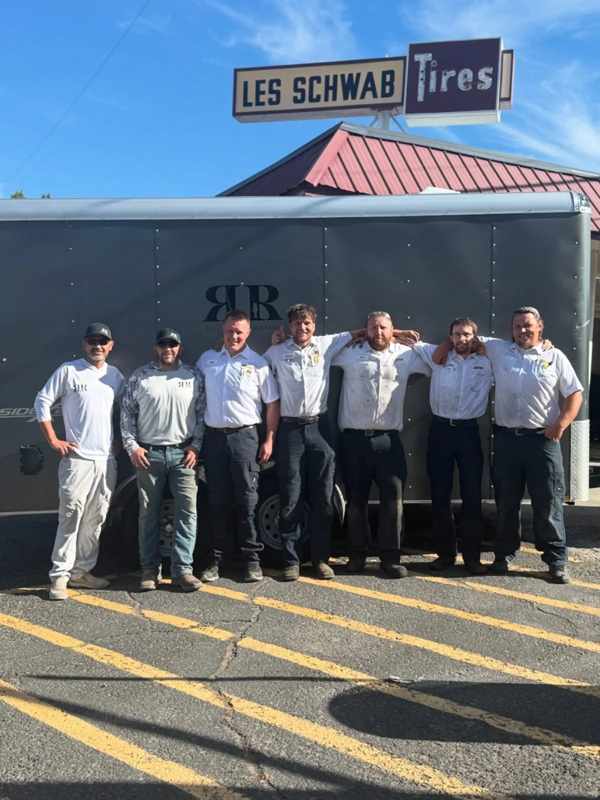 Big thanks to @lesschwabtires for the amazing tire donation through their Tires for Purpose program! 🙌 Our Reel Rec cargo trailer is now ready to roll, thanks to the generous support from our local Les Schwab. This gift helps us keep going strong an