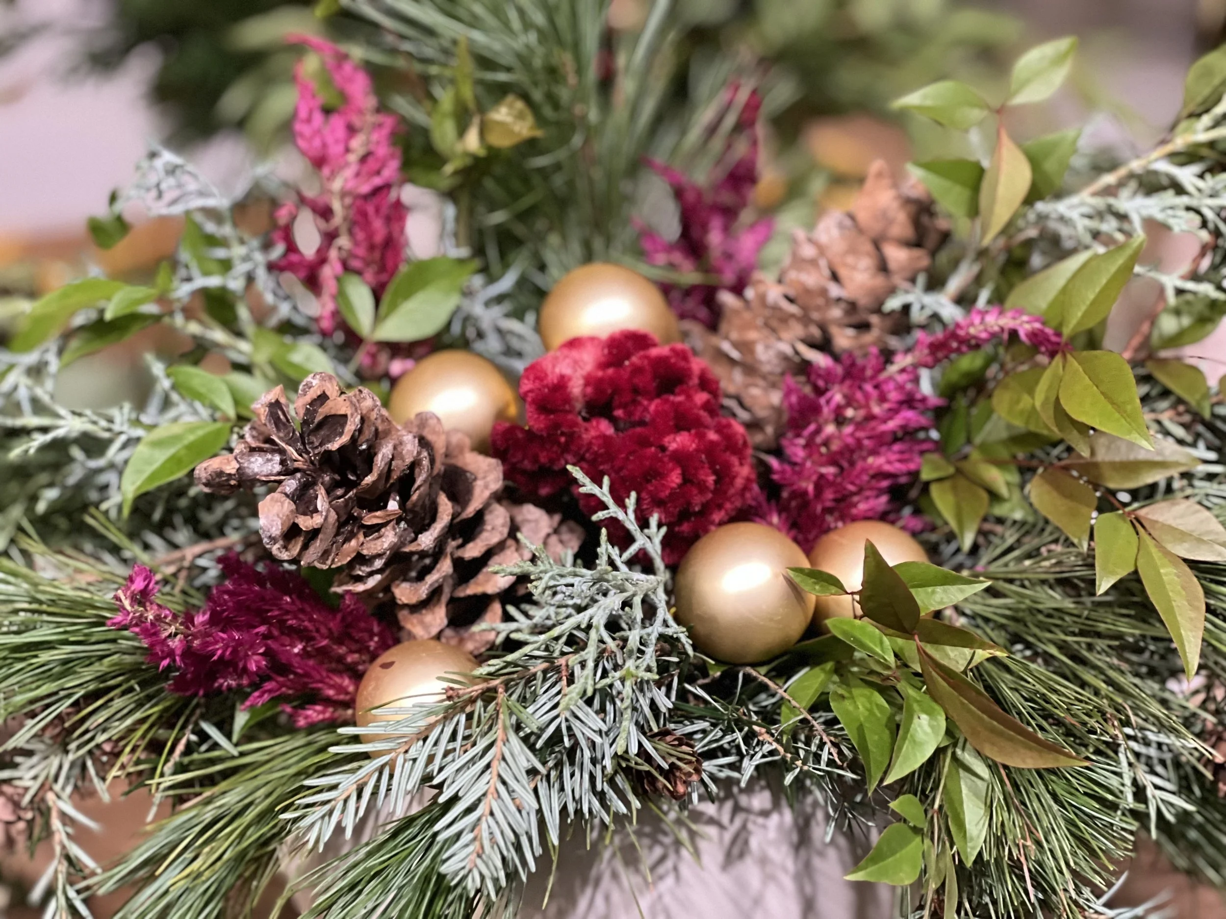 Winter Wreath Workshops | Sunday, November 29, 2026 12-2pm or 4-6pm | Friday, December 4, 2026 6-8pm