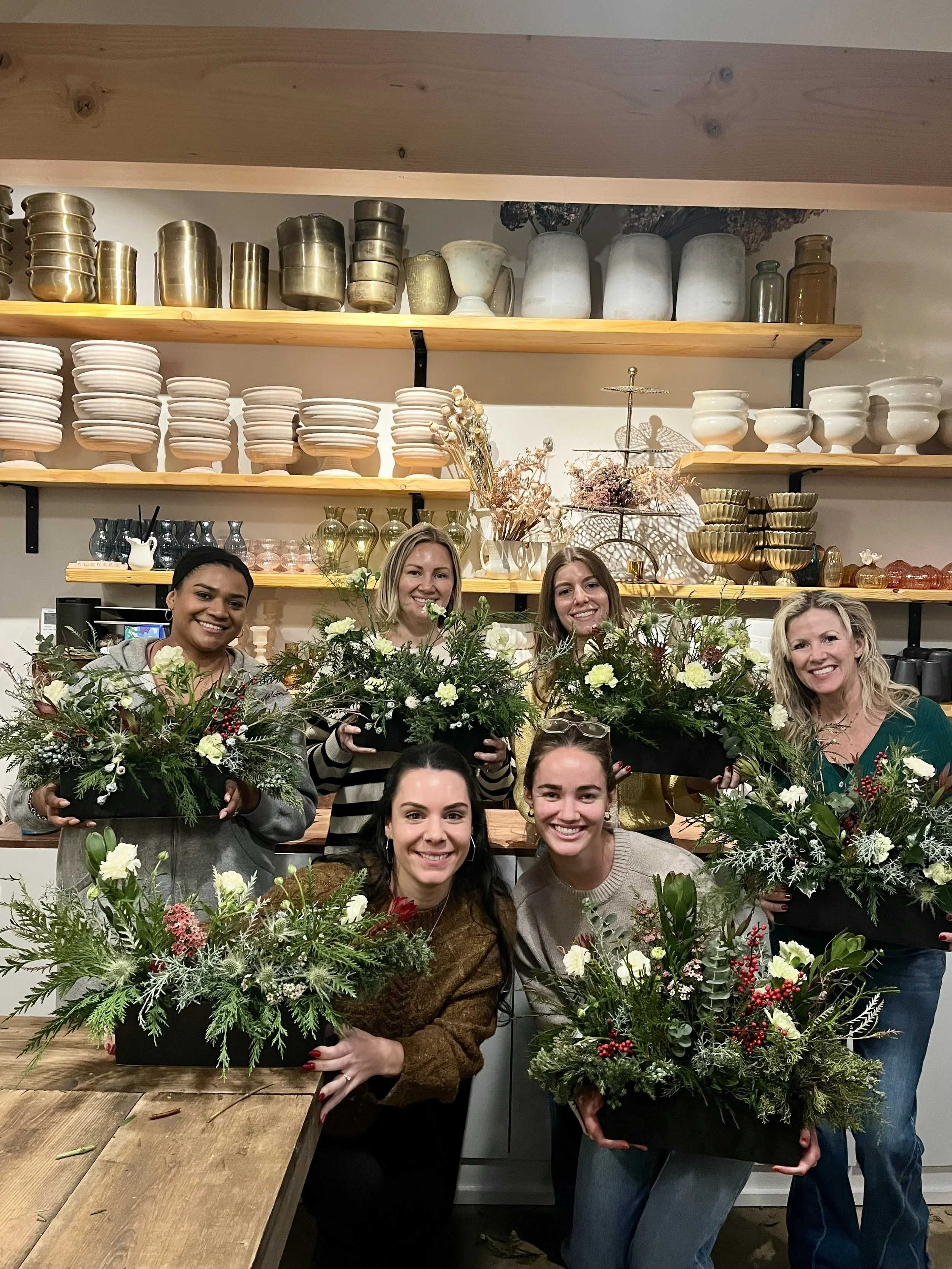 Holiday Centerpiece Workshop | Sunday, December 20, 2026 | 3-5PM