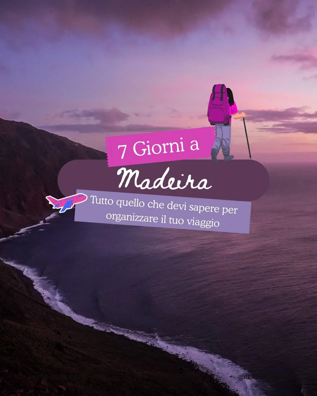 Da Funchal a Cani&ccedil;al, attraversando la parte pi&ugrave; autentica di Madeira.
Piscine naturali, foreste sospese nella nebbia, spiagge nere, villaggi sull&rsquo;oceano e sentieri che sembrano finire nel nulla.
Un viaggio fatto di curve panorami