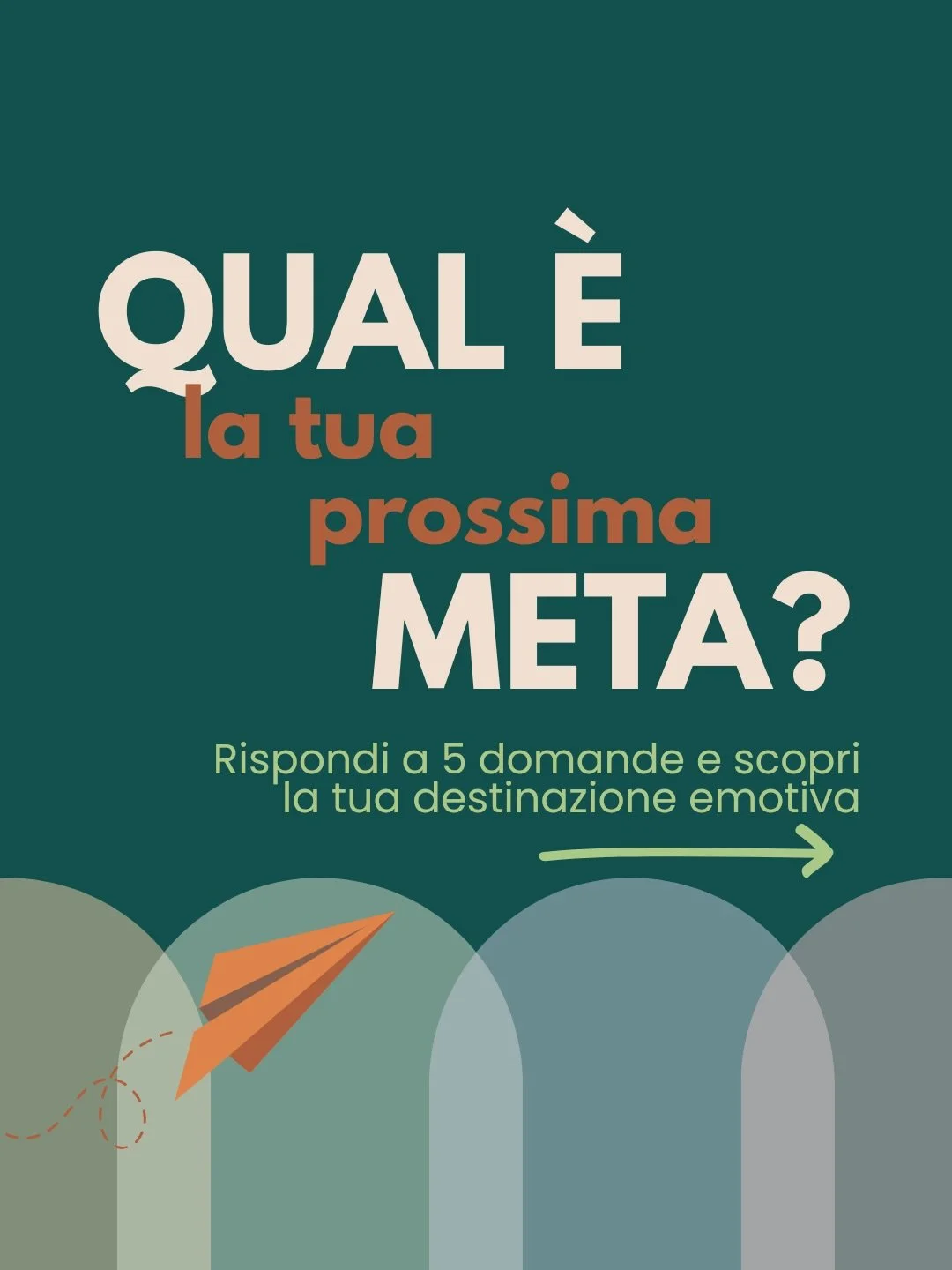 🧭FAI IL TEST: quale destinazione ti sta chiamando?
Non tutte sono giuste per tutti i momenti della vita.
Swipe e rispondi a poche domande 👉
Conta le tue risposte e scopri dove devi andare ORA.
Ogni viaggio pu&ograve; essere esattamente ci&ograve; d