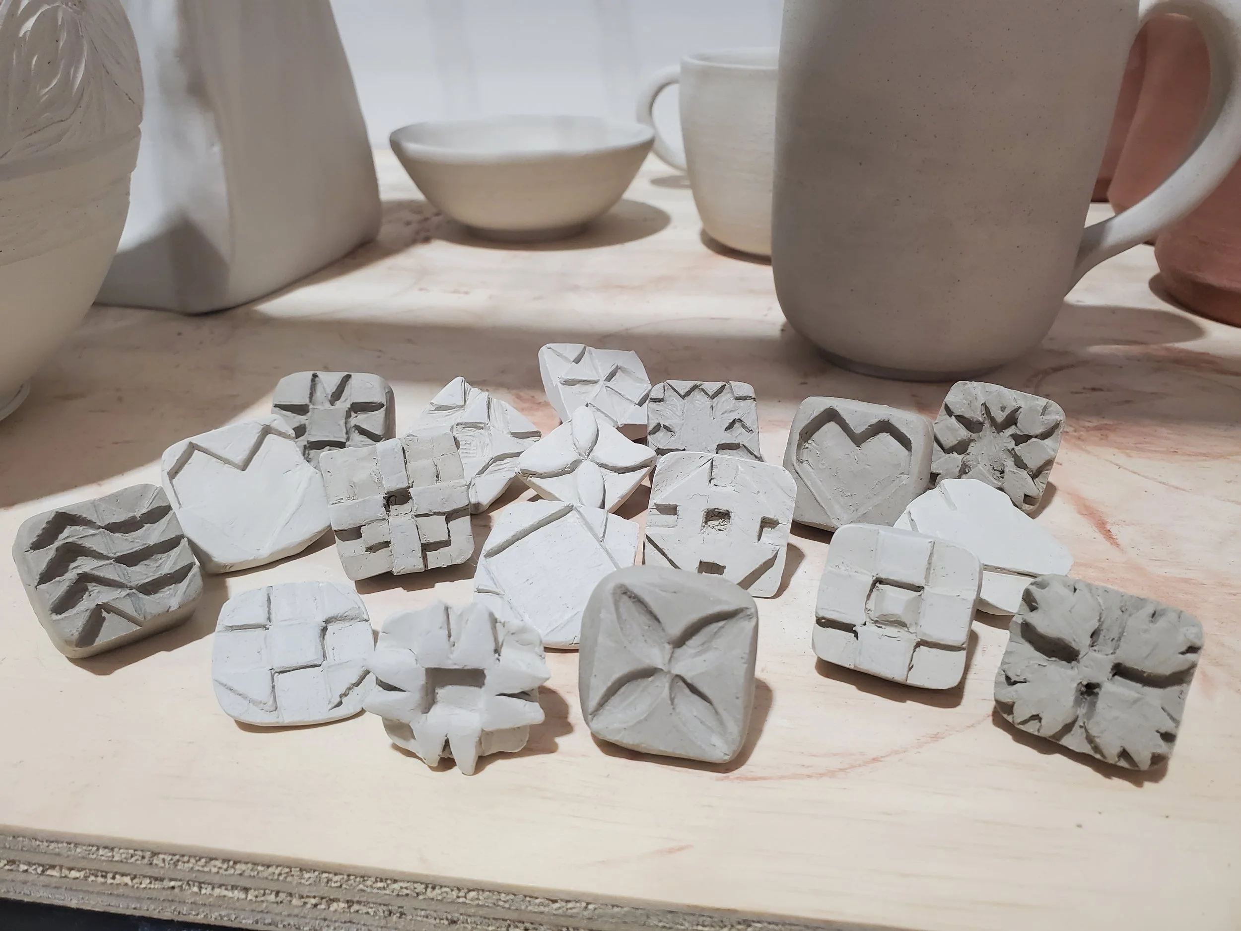 Quilt Mug Workshop, Wheel and Slab Rochestery, NY