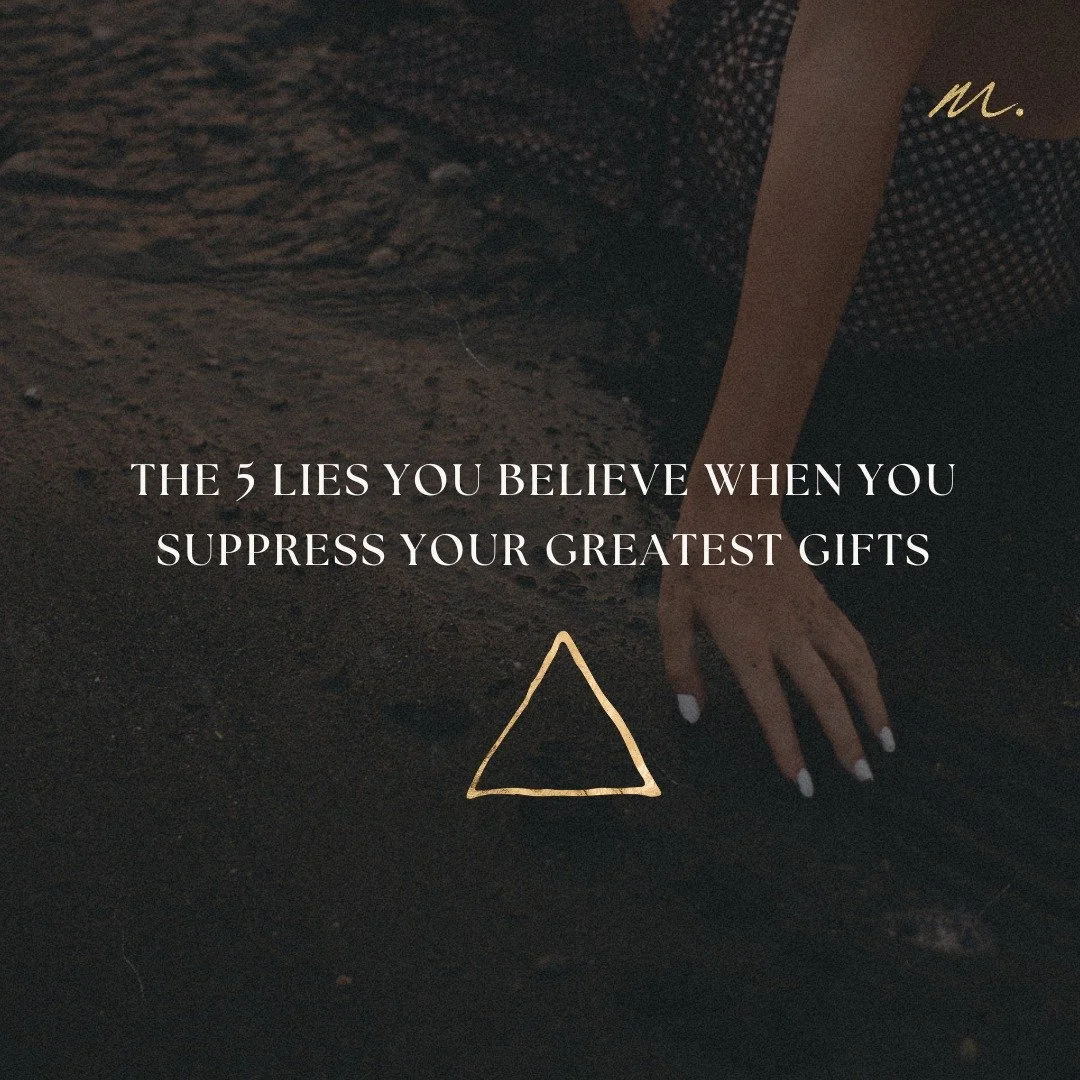 We love to tell ourselves dirty little lies, don't we?⁣
⁣
Lies that keep us apart from belonging.  Lies that force us to play small when we know we are meant for big things.  Lies that berate us right back down into the monotony of society.⁣
⁣
These 