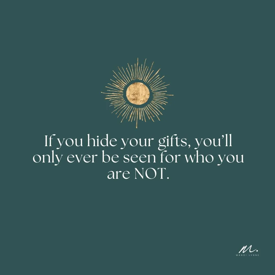 Painful truth: when you mask your gifts, the world builds a reputation around your mask.⁣
⁣
That&rsquo;s not authenticity.⁣
⁣
That&rsquo;s survival.⁣
⁣
You deserve to be seen for who you are&mdash; not what you were told to be.⁣
⁣
Share if you&rsquo;