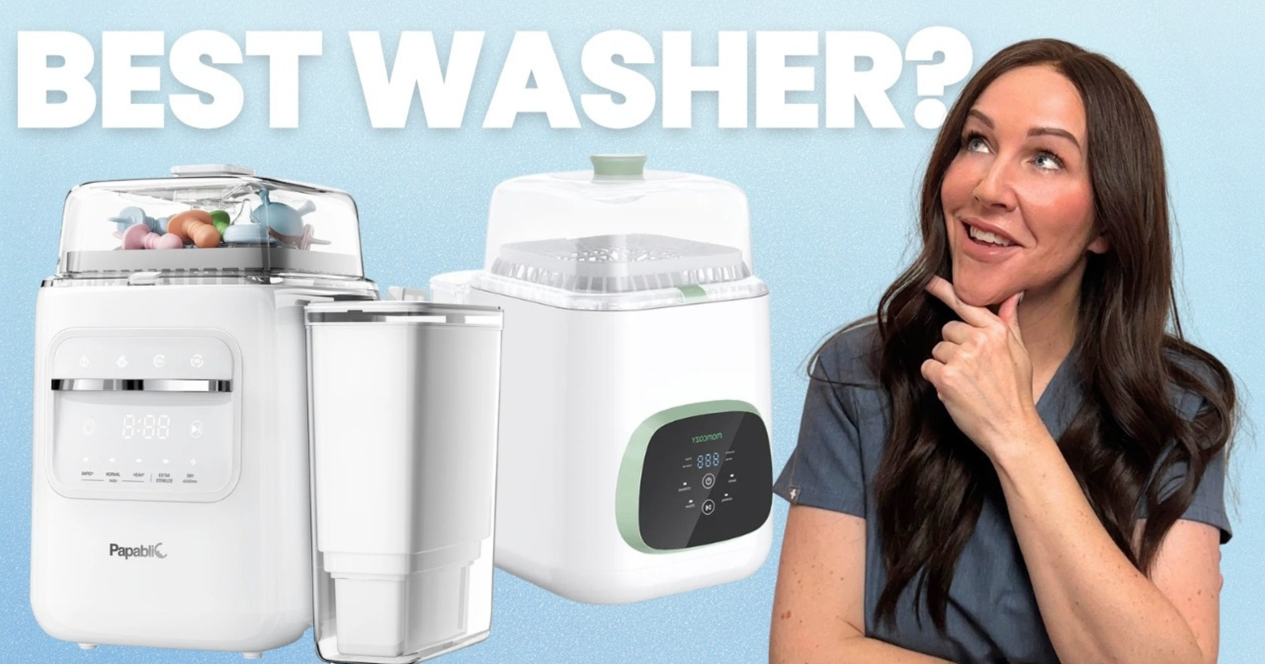 The Best Bottle Washer of 2026? Papablic SafeguardPlus vs. Momcozy KleanPalPro