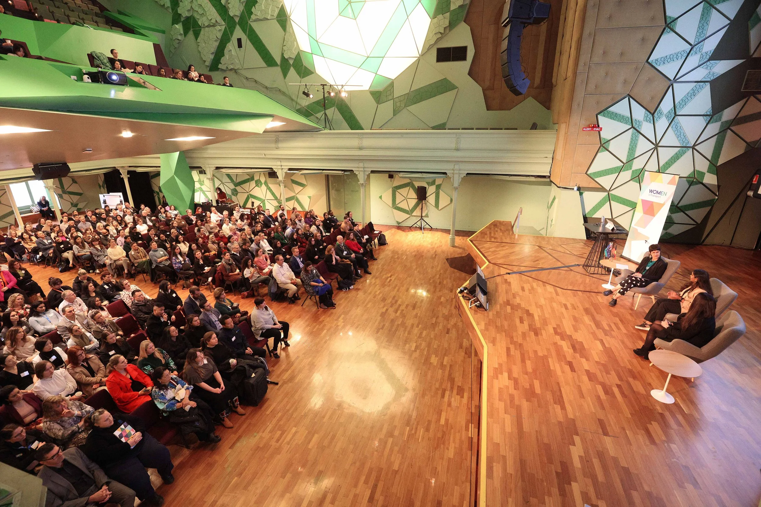 Olivia Cozzolino facilitating a Women in Transport Mentoring Program Event