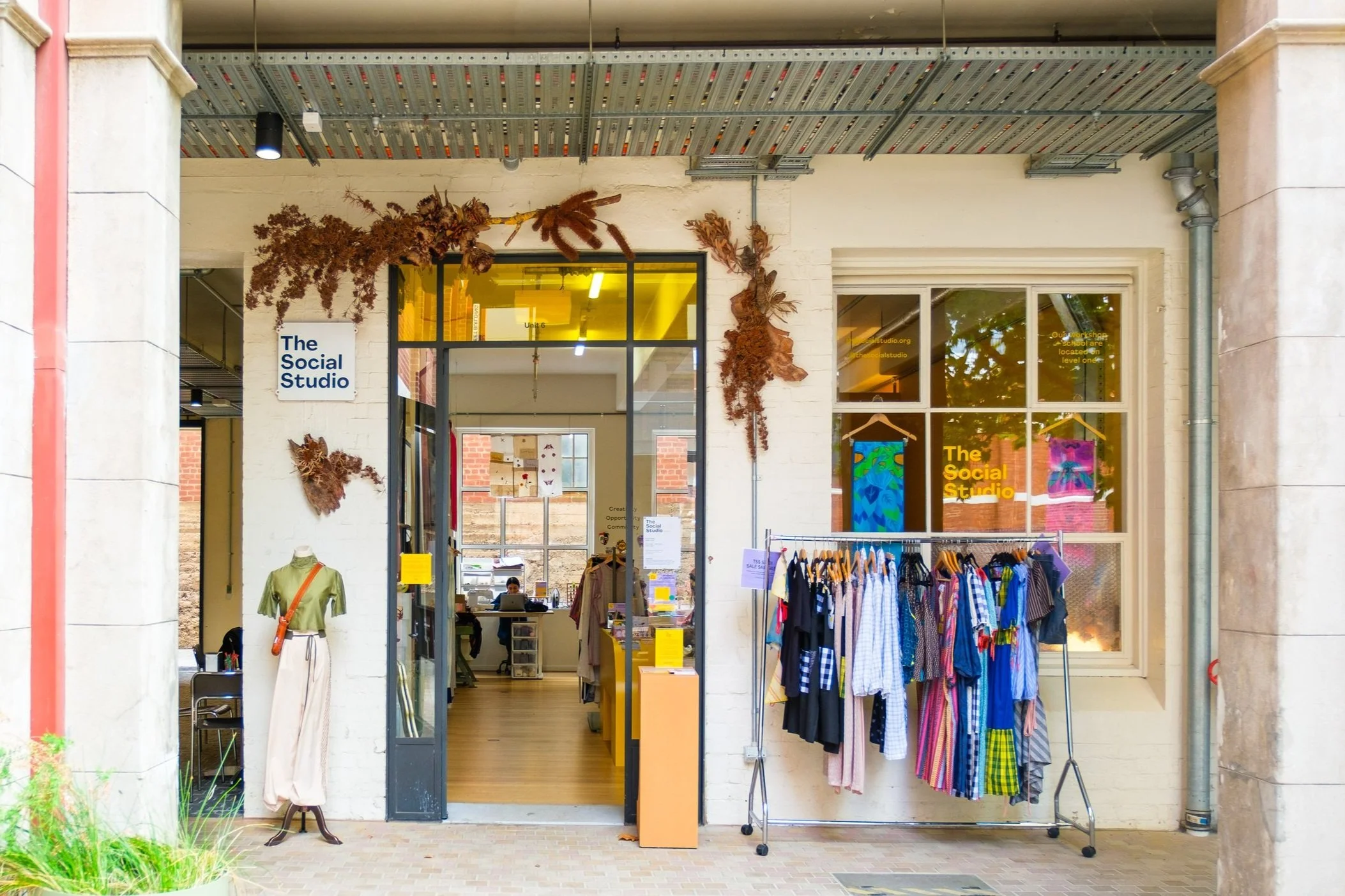 The Social Studio retail shop, a Melbourne social enterprise creating opportunities for people from refugee and new migrant backgrounds