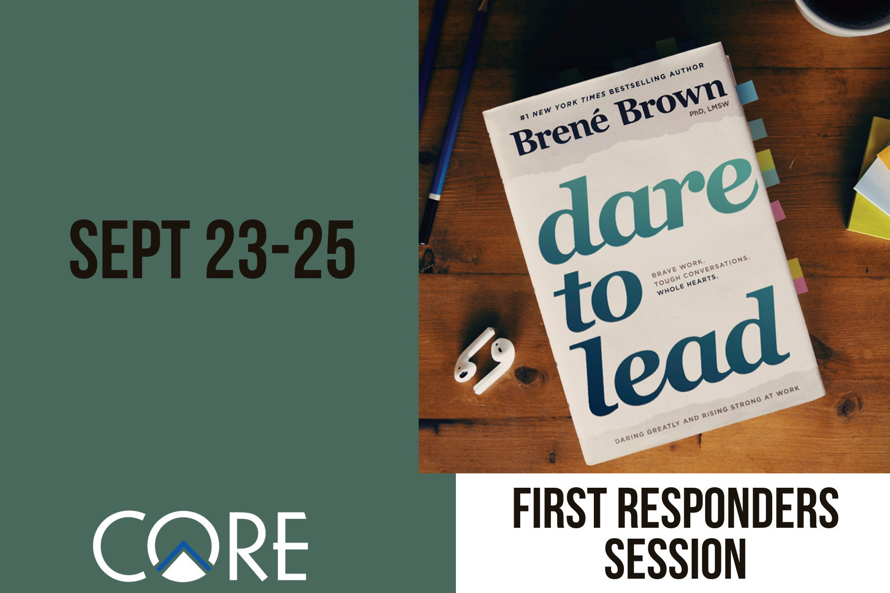 Dare to Lead™ 3-Day Workshop - First Responders Only