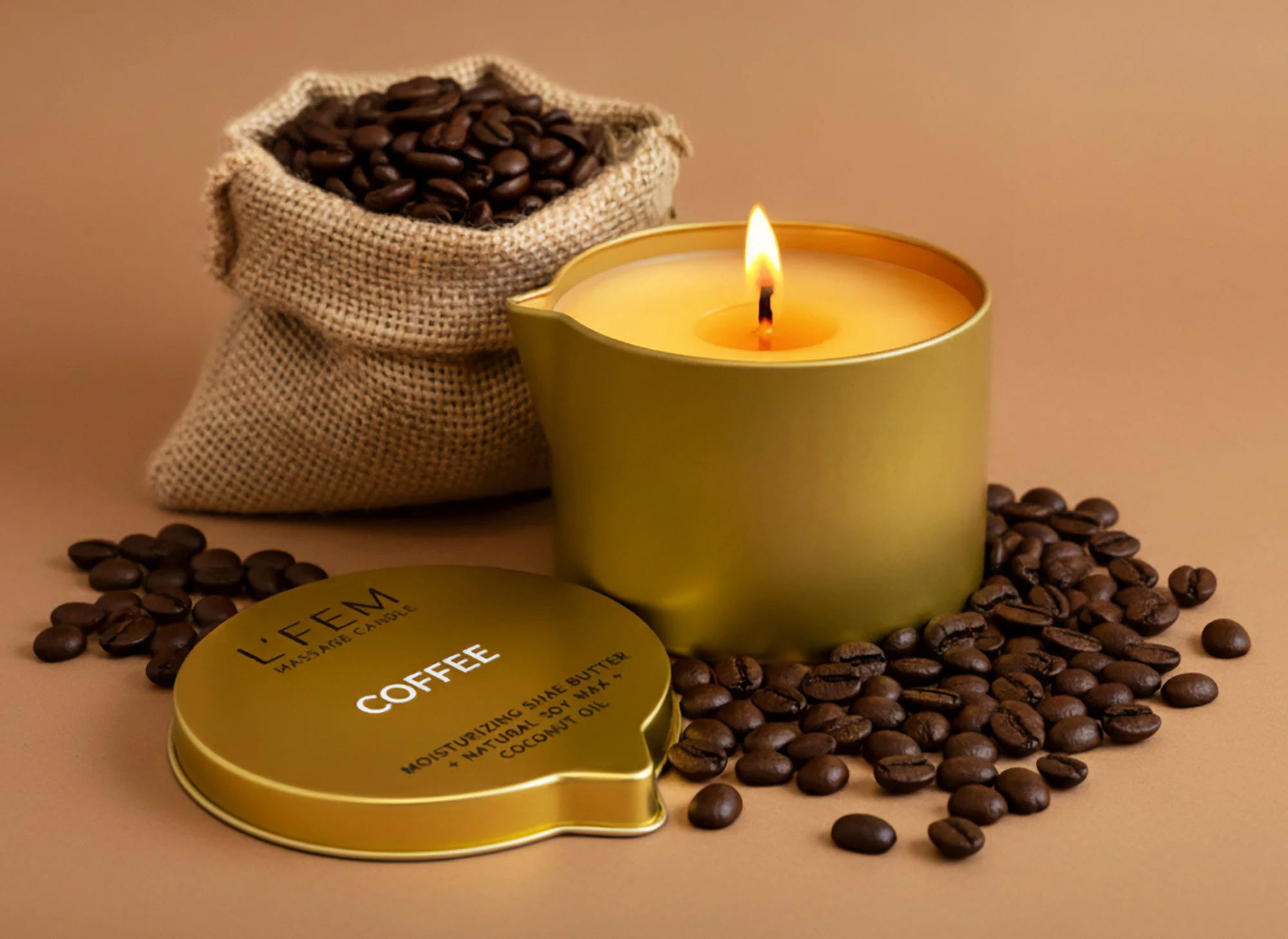 Coffee Massage Candle - 8oz