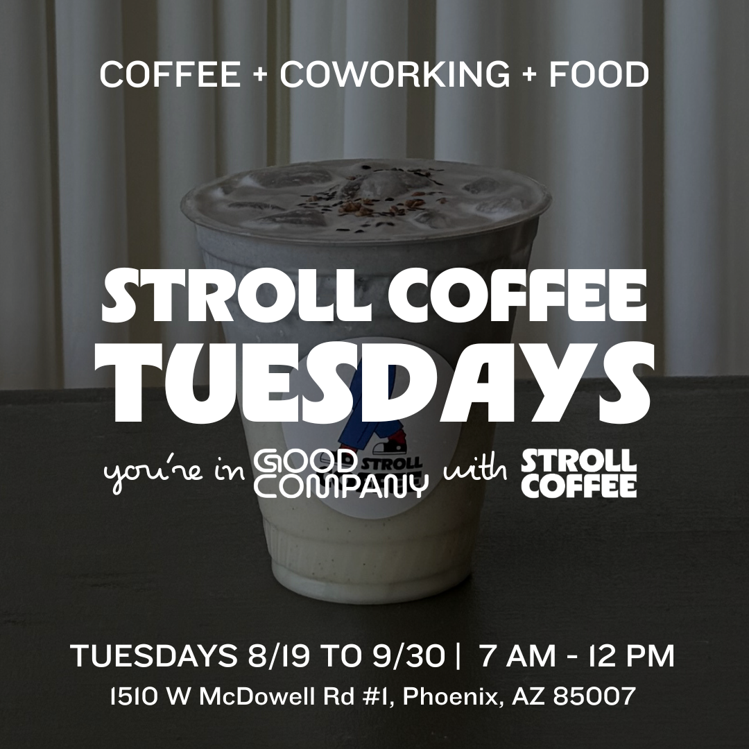 Stroll Tuesdays at Good Company with Courtney’s Bakehouse