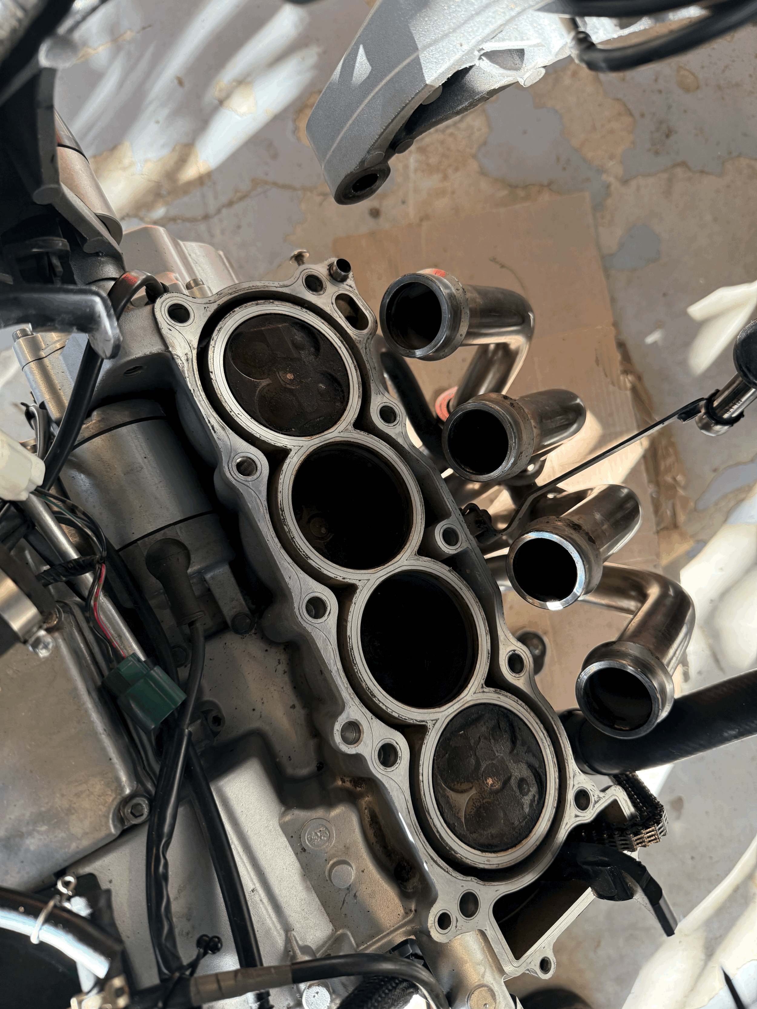 Remplacement culasse Yamaha FZ6 600 cm3