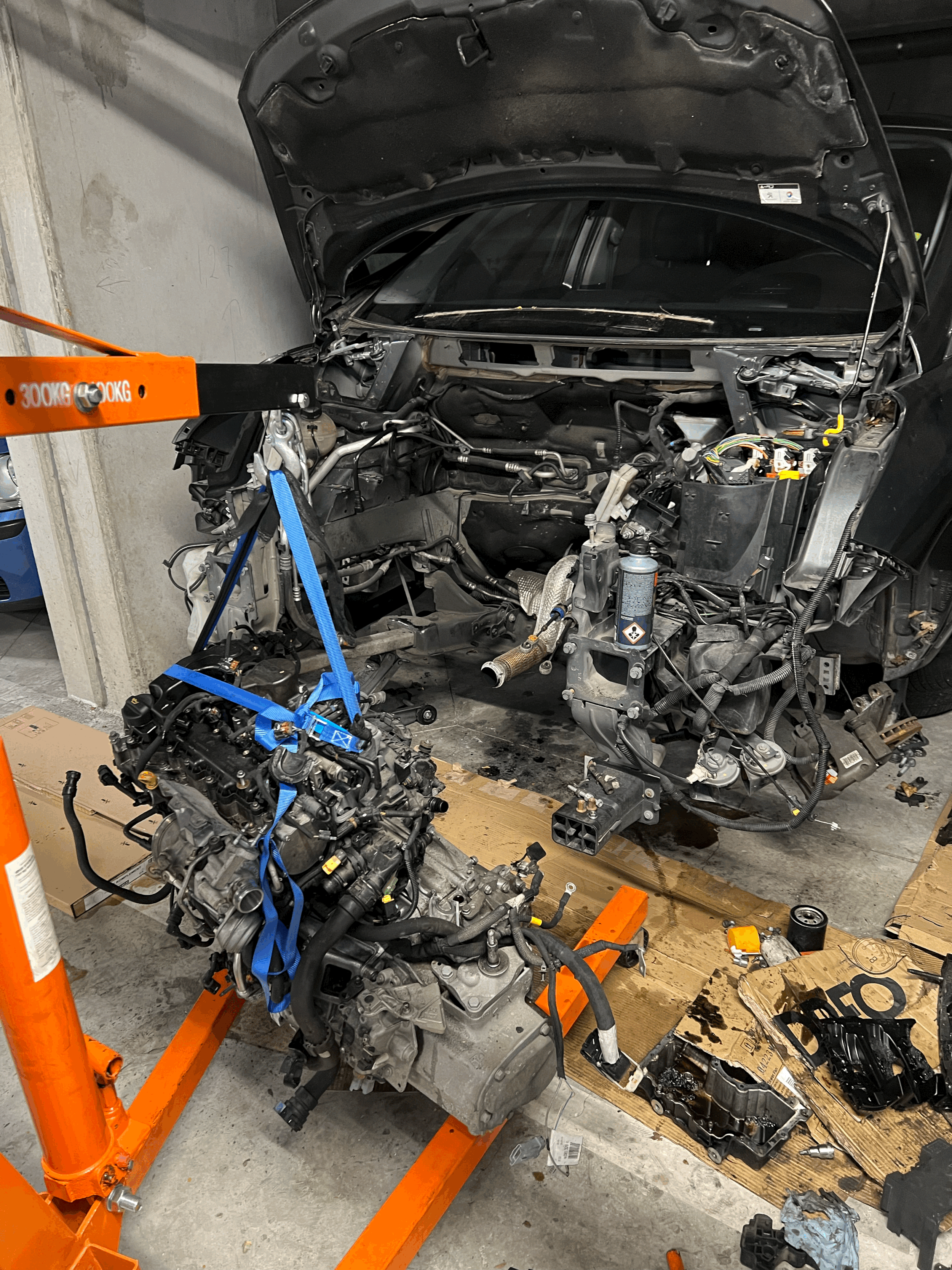 Remplacement moteur 3008 1.2 Puretech