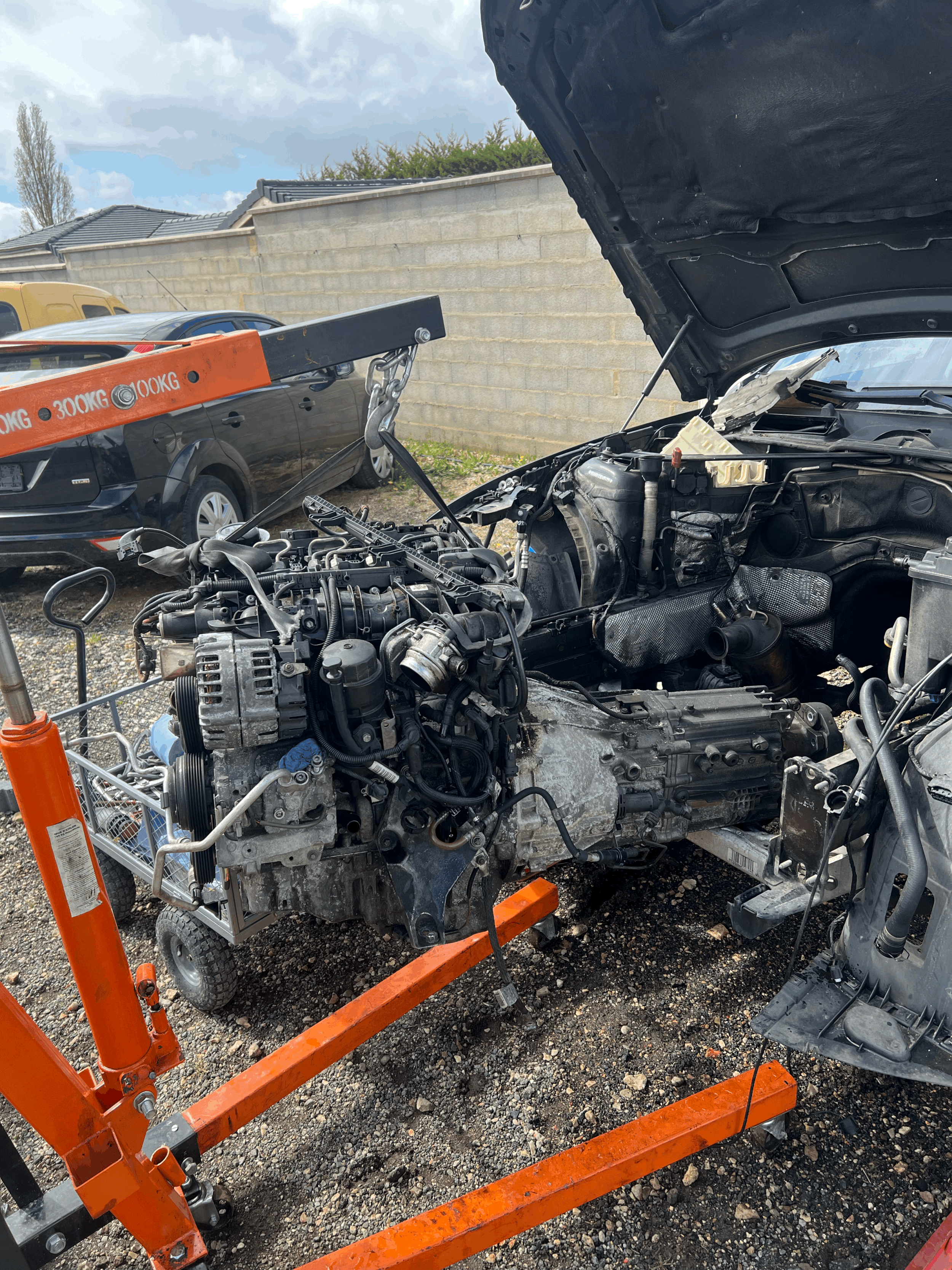 Remplacement moteur BMW 320D N47