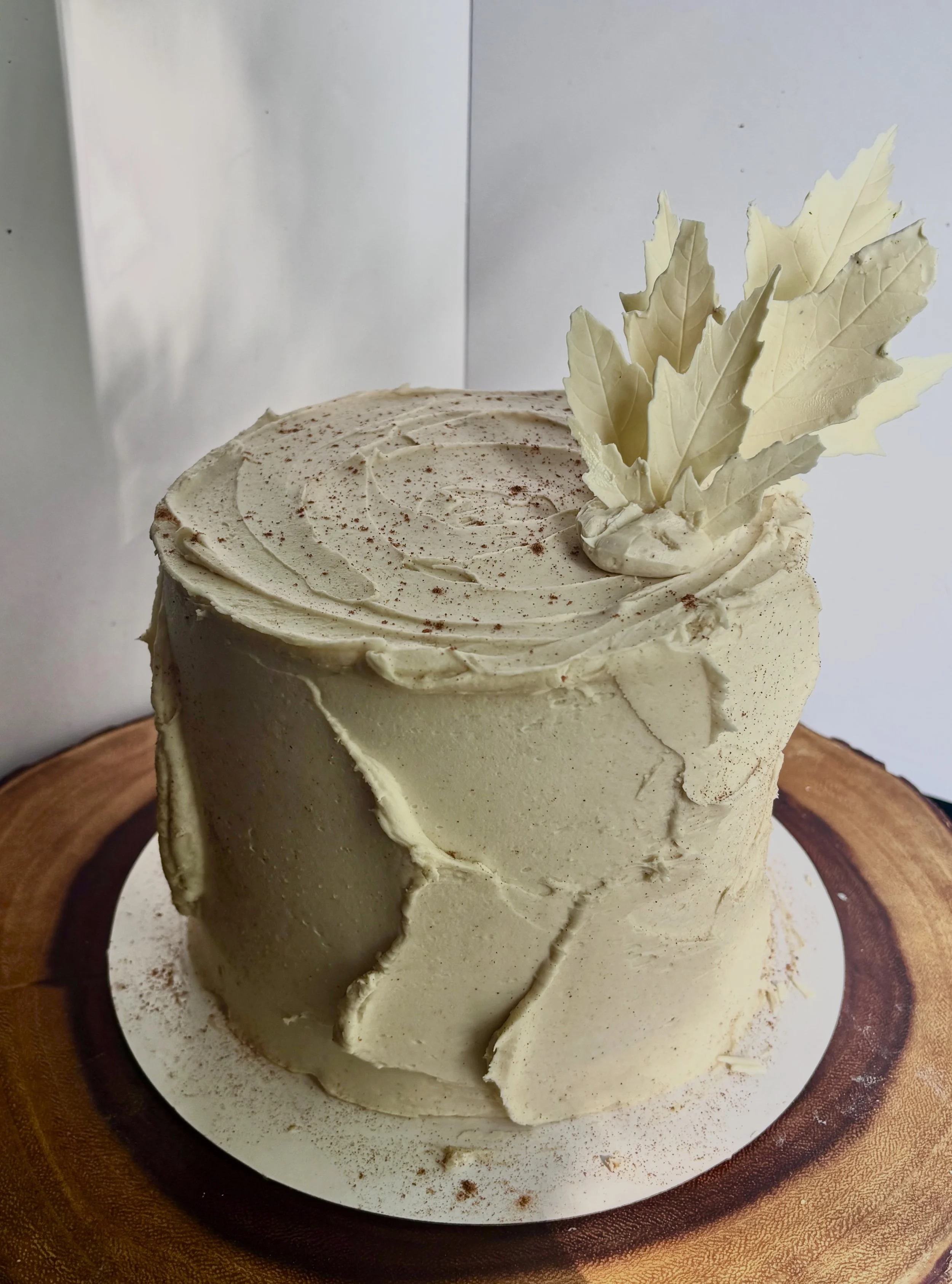 Spiced Maple Bourbon Cake