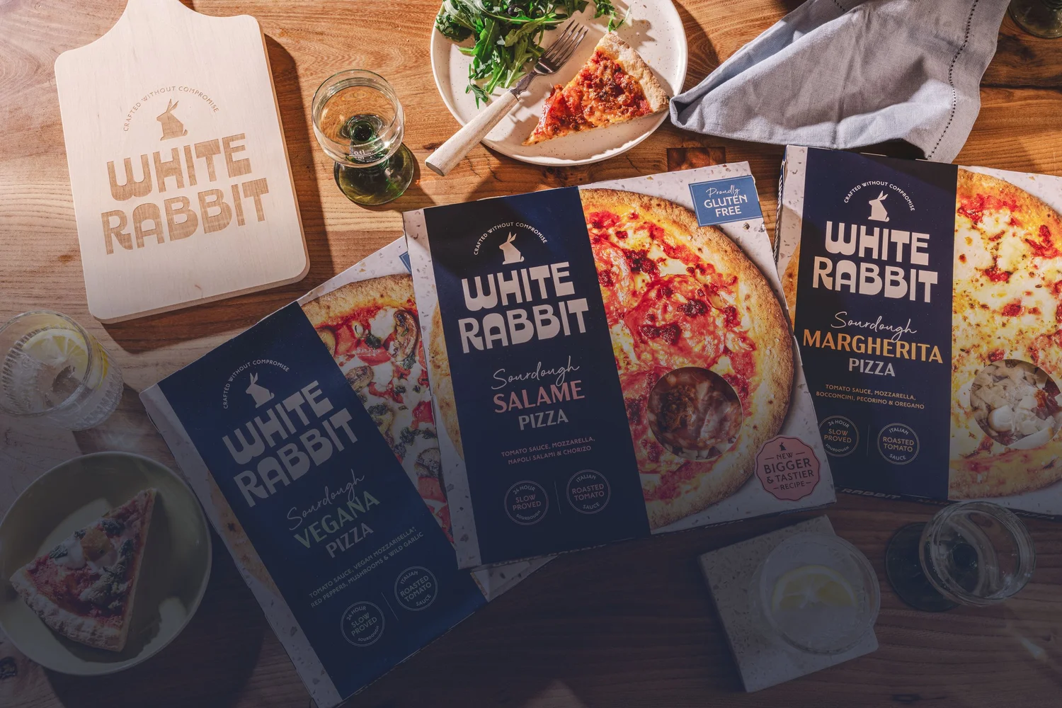 Sourdough pizzas — White Rabbit Pizza Co.