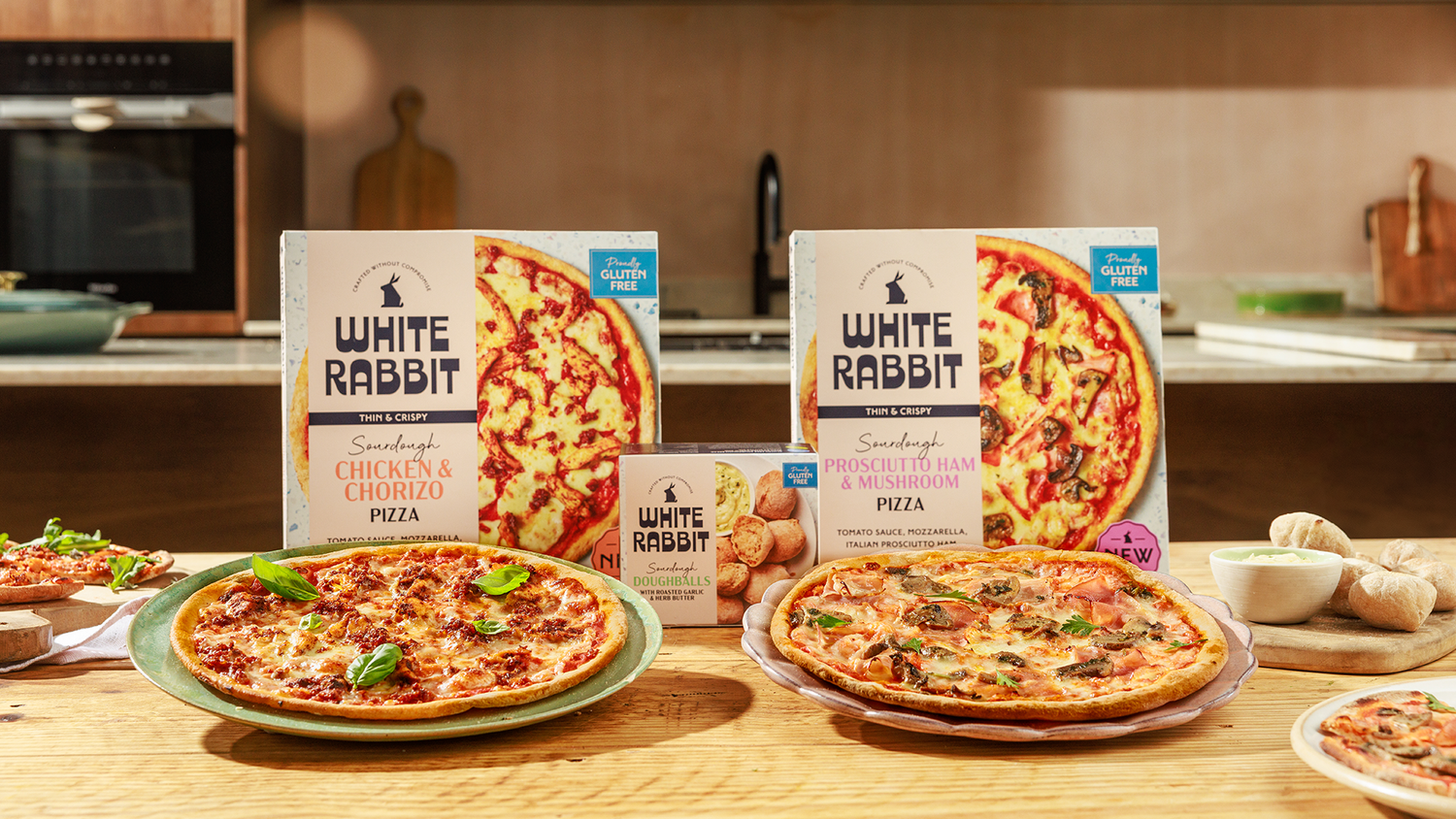 Sourdough pizzas — White Rabbit Pizza Co.