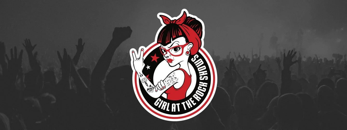Girl at the Rock Shows
