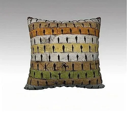 Harmony in Diversity cushion cover back