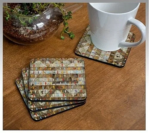 Coasters - "EMBRACE LIFE'S UNCERTAINTY