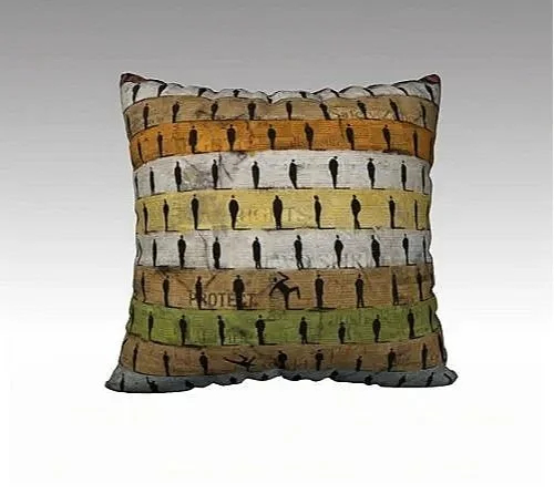 Harmony in Diversity cushion cover back