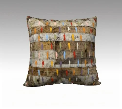 Cushion Cover (22" x 22") - "EMBRACE LIFE'S UNCERTAINTY"