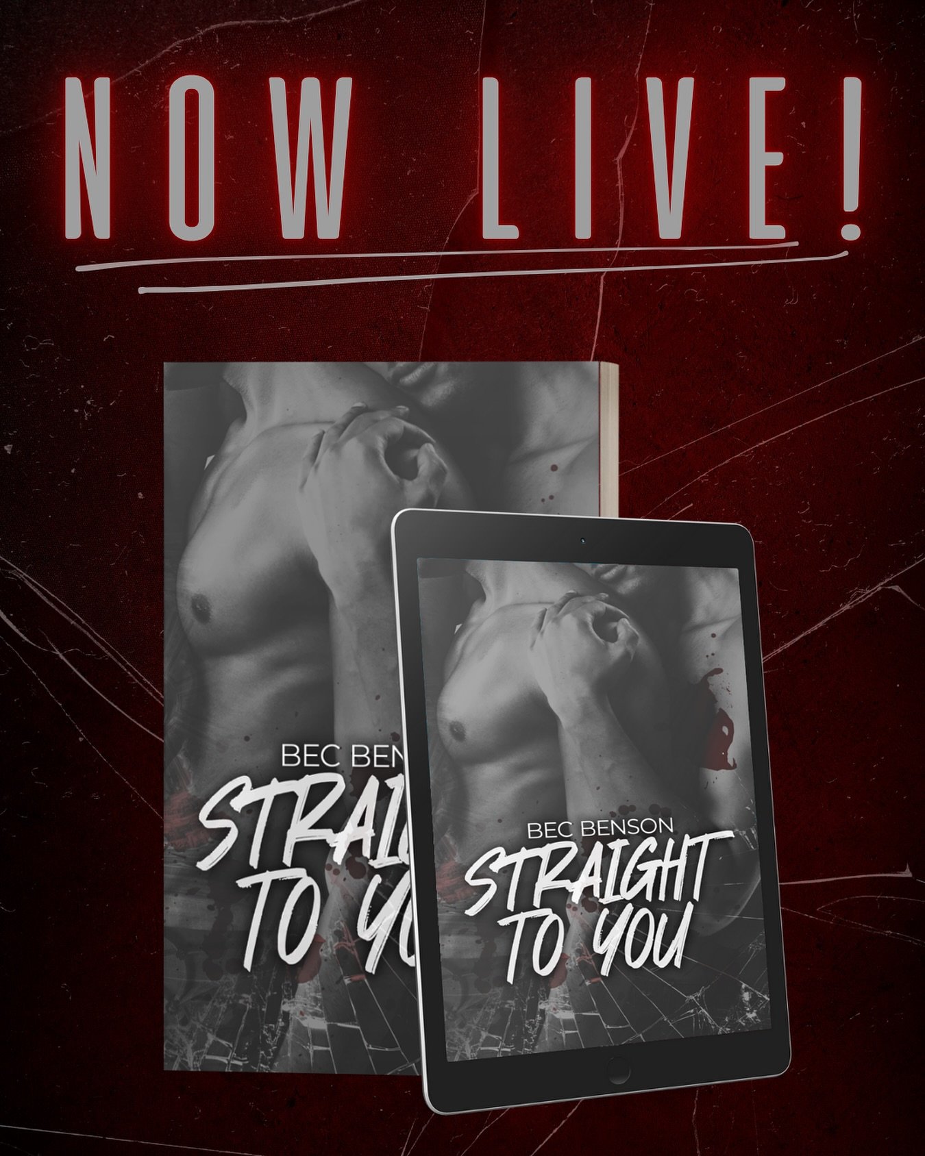 OMG IT&rsquo;S HERE! Straight to You is available on KU! 🎉

I truly can&rsquo;t believe this, happy reading friends!! 🖤

Check it out if you like:

🖤 best friends to lovers 
🔪 romantic suspense 
🖤 one bed 
🔪 outside relationship stalker 
🖤 pro