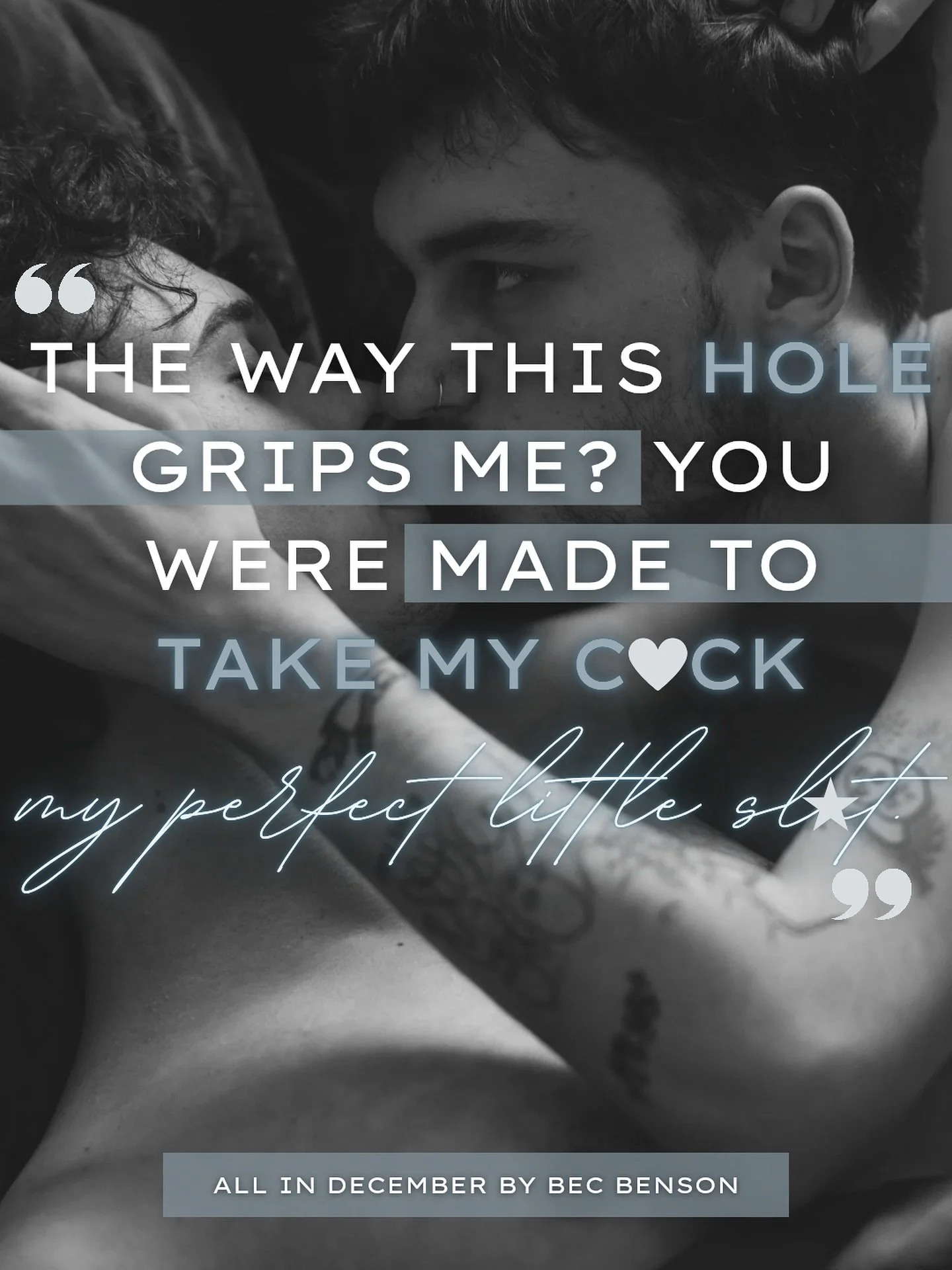 I realize I&rsquo;ve been marketing All in December like it&rsquo;s a sweet lil hallmark rom com, and while this book does have those vibes, it also has 🌶️🥵

Praise x degradation is coming to you on November 1st!

Pre-order: https://books2read.com/