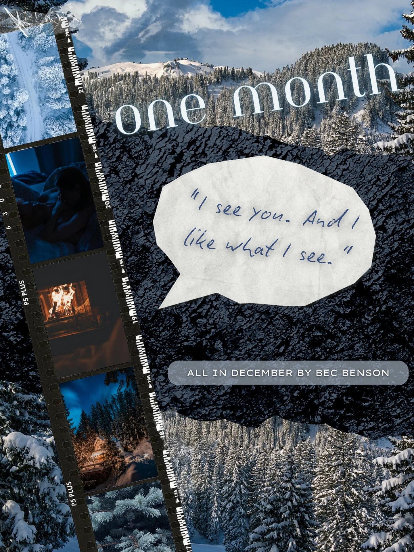 I have no idea how this is possible?! But All in December is coming in ONE MONTH!!

All in December is a cozy, low-angst sweet + spicy MM romance full of feel-good moments. It&rsquo;s a 59k word story about two single dads, an unexpected lift ride th