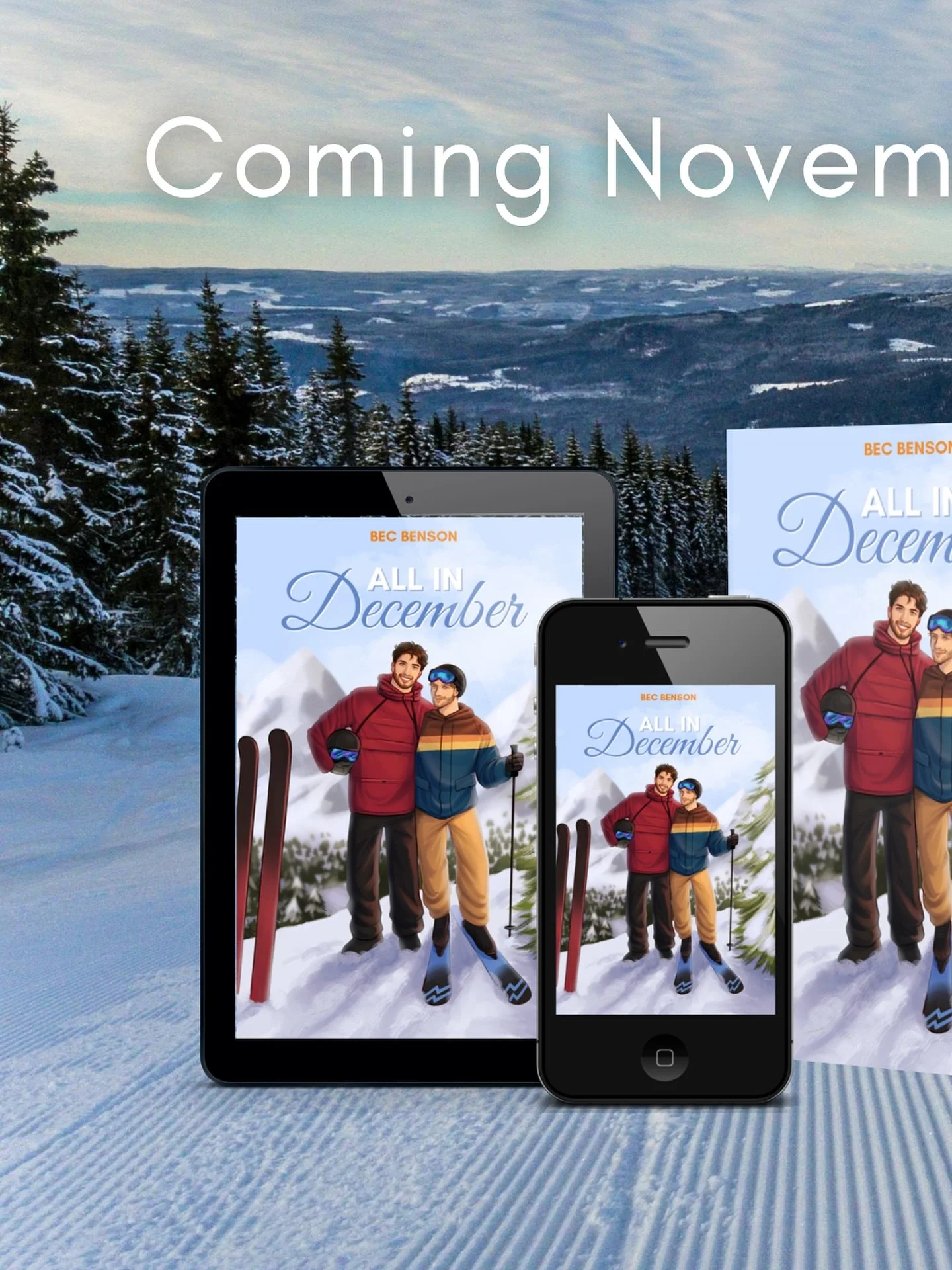 If you love&hellip;
* Sweet single dads 
* Enough spice to keep things warm in the -ber months
* Found family + cozy cabins + homemade cinnamon rolls 
* And watching two people find the kind of safe, loving relationship they never let themselves drea