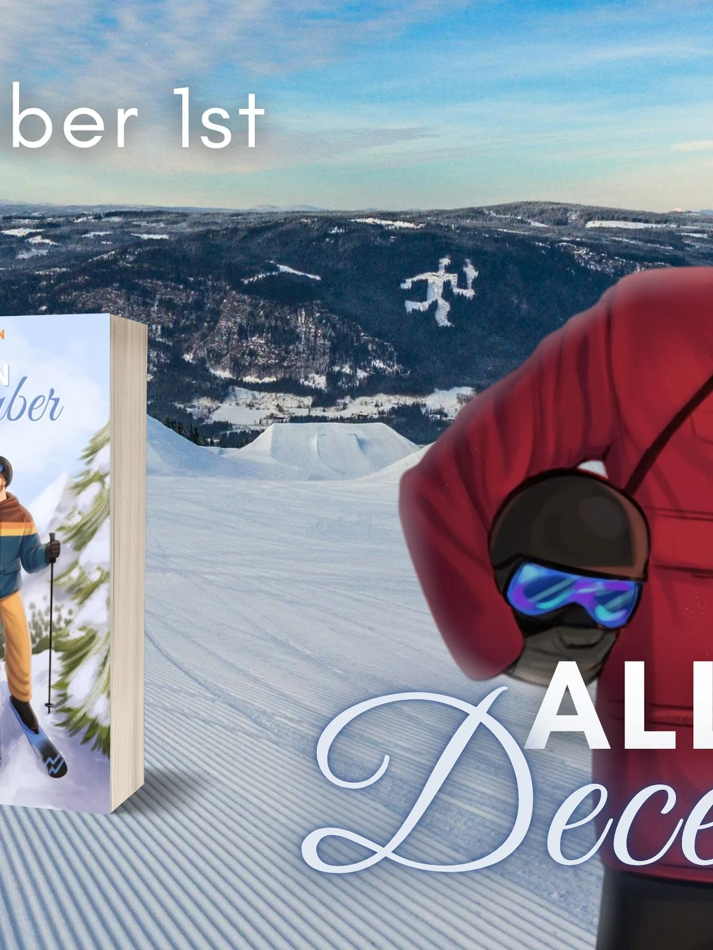 All in December is coming November 1st!

❄️ single dads x2
🎿 Christmas + winter vibes 
❄️ only one bed / snowed in
🎿 older MMCs (mid-30s)
❄️ found family 
🎿 mild exhibitionism
❄️ low angst 
🎿 praise &amp; degradation 

Pre-order: https://books2re