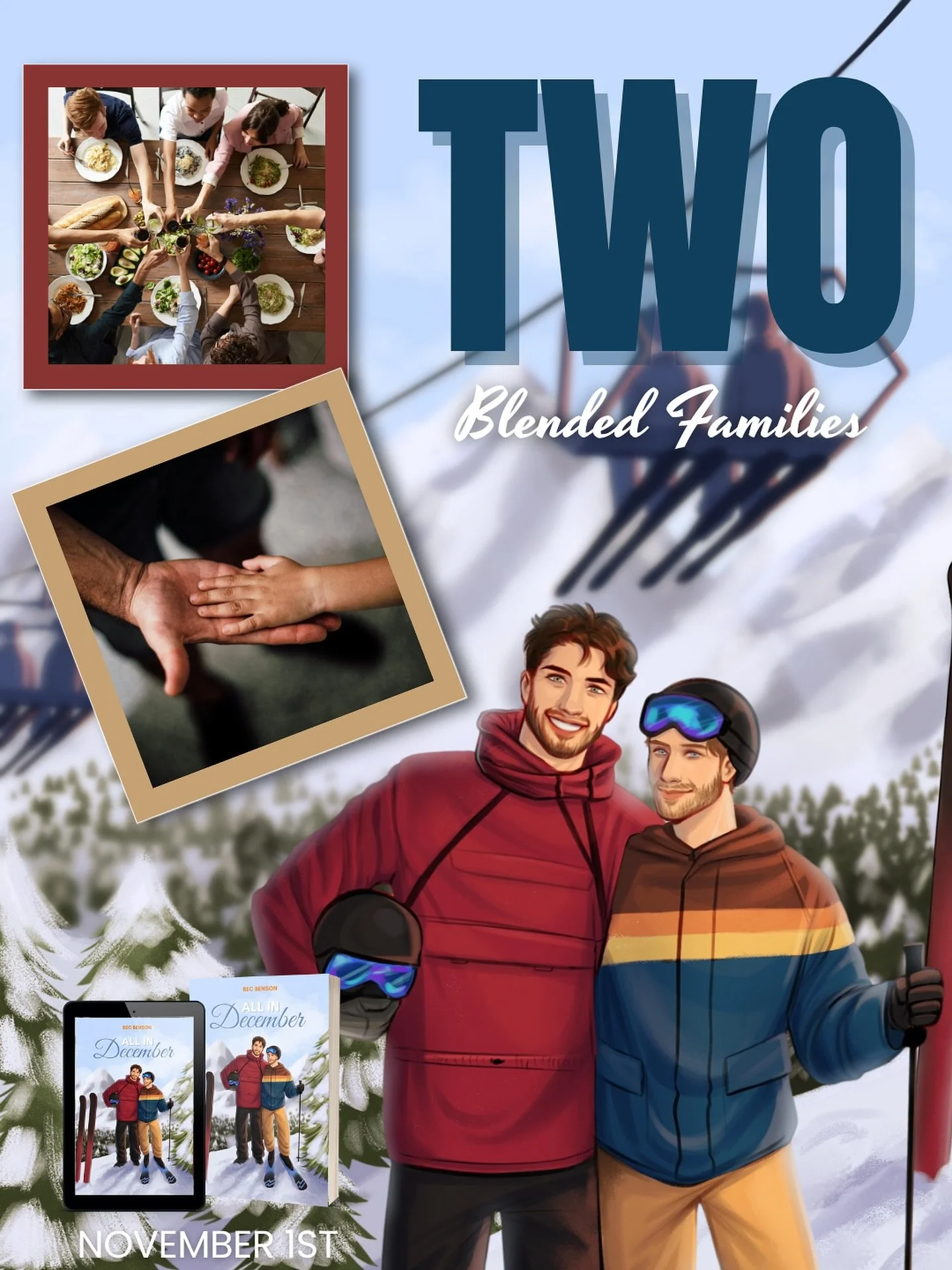 Christmas in October is almost over lol because in TWO DAYS it&rsquo;s November 1st and it&rsquo;s officially Christmas time 😂🎄

Today is the last chance to buy direct from my website to get the bonus chapter &amp; NSFW in the ebook! Becbenson.com 