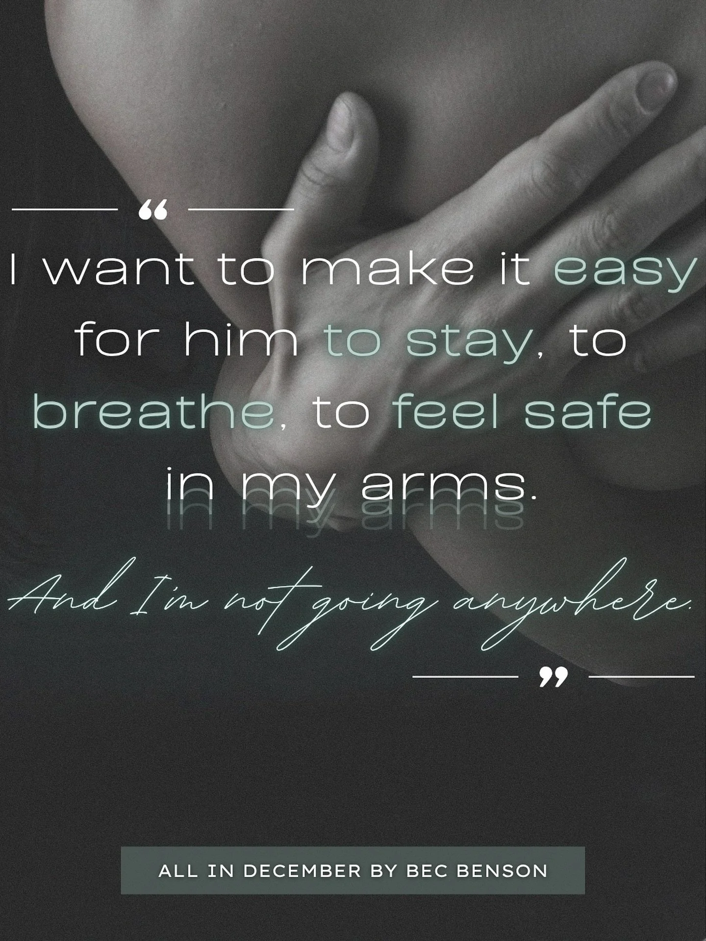 Nash + Caleb = forever 

Now live on KU &amp; paperback! You can shop signed copies + artwork on my website! 

 ❄️single dads x2
🎿 Christmas + winter vibes 
❄️ only one bed / snowed in
🎿 older MMCs (mid-30s)
❄️ found family 
🎿 mild exhibitionism
❄