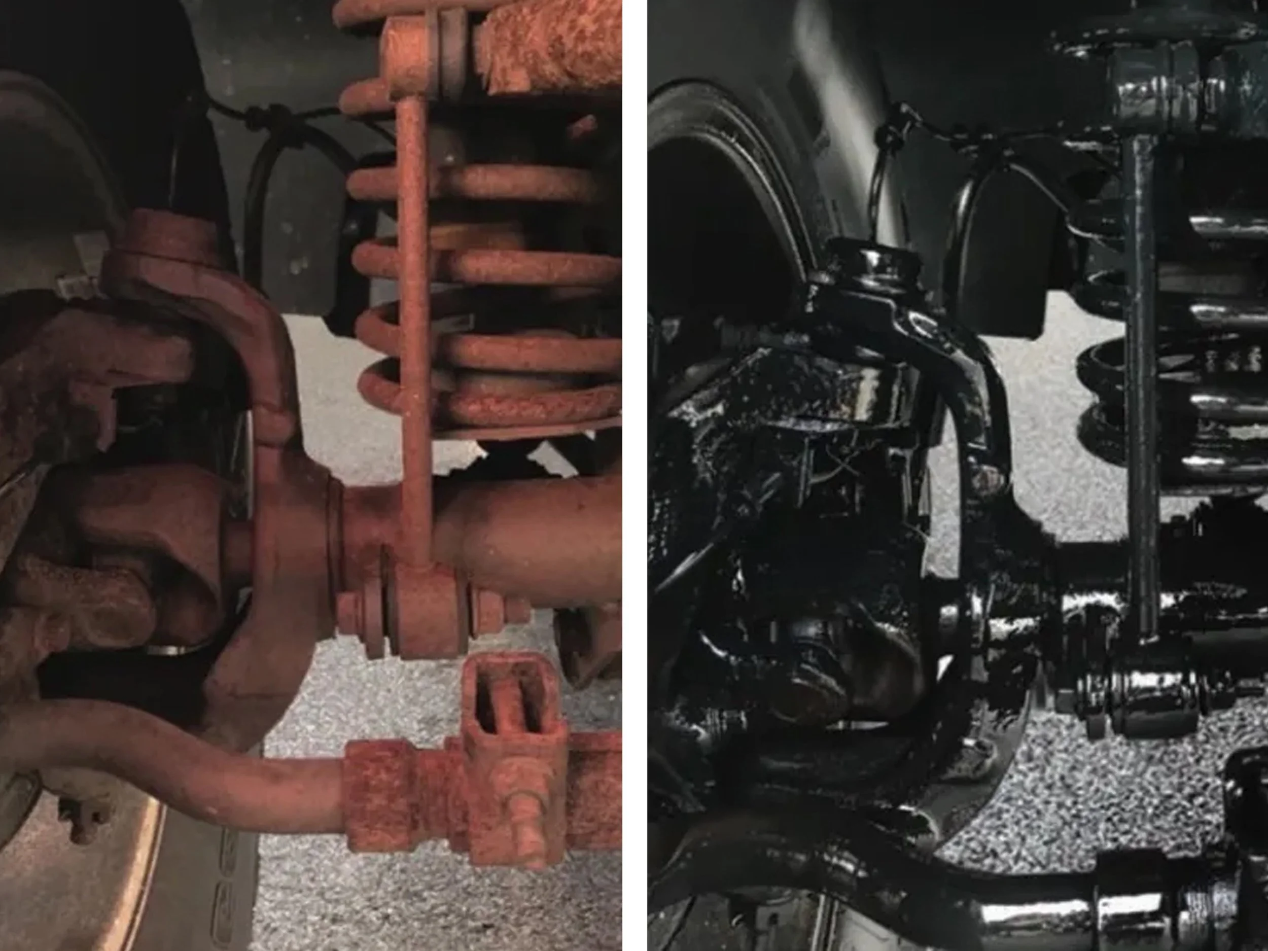 NHOU oilspray undercoating.